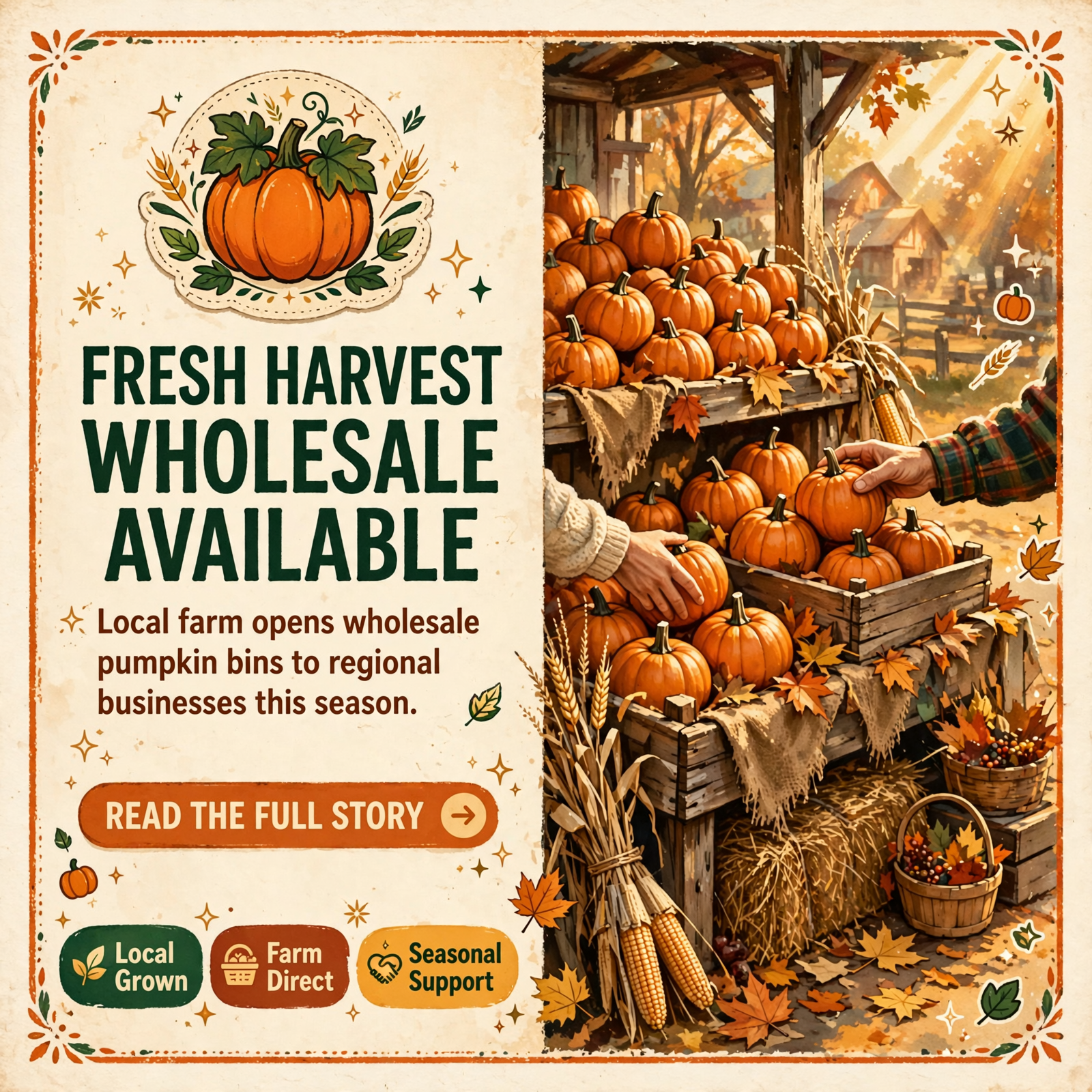π Wholesale Small Pumpkins Available by Appointment at Flat Top Mountain Farm in Soddy-Daisy β Featured Image Featured image for "π Wholesale Small Pumpkins Available by Appointment at Flat Top Mountain Farm in Soddy-Daisy"