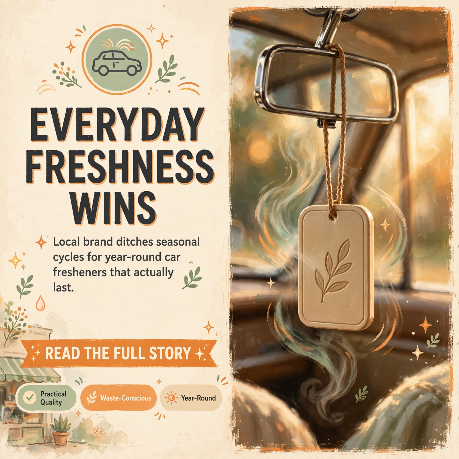 Featured image for "🧡 Volunteer Mama Co Brings Everyday Car Freshies to the Seasonal Transition"