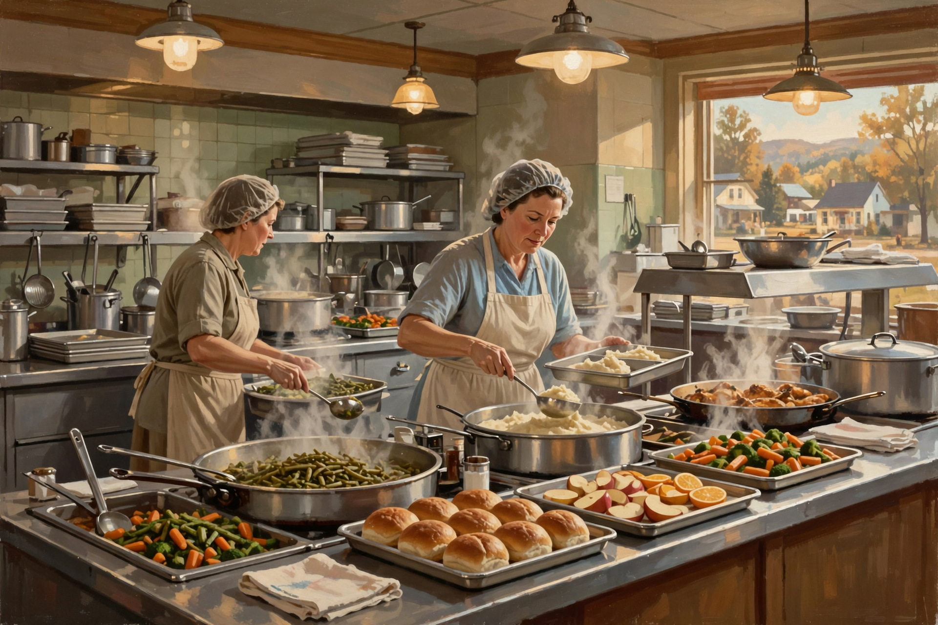 Illustration for ๐ National School Lunch Week โ And a Perfect Score for Our Cafeterias