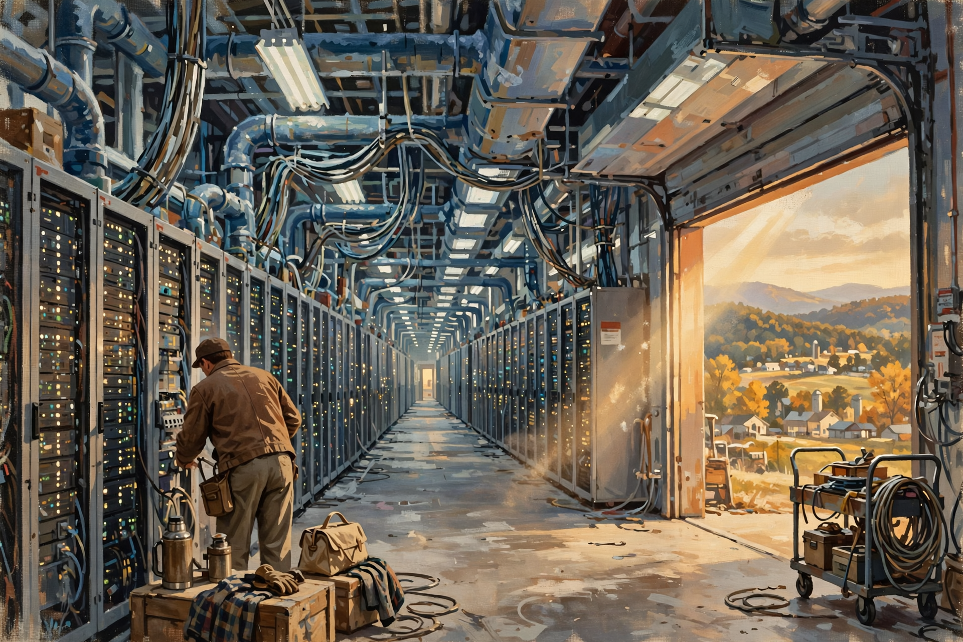 Illustration for AI Has an Electric Bill Too—and Researchers Are Trying to Shrink It