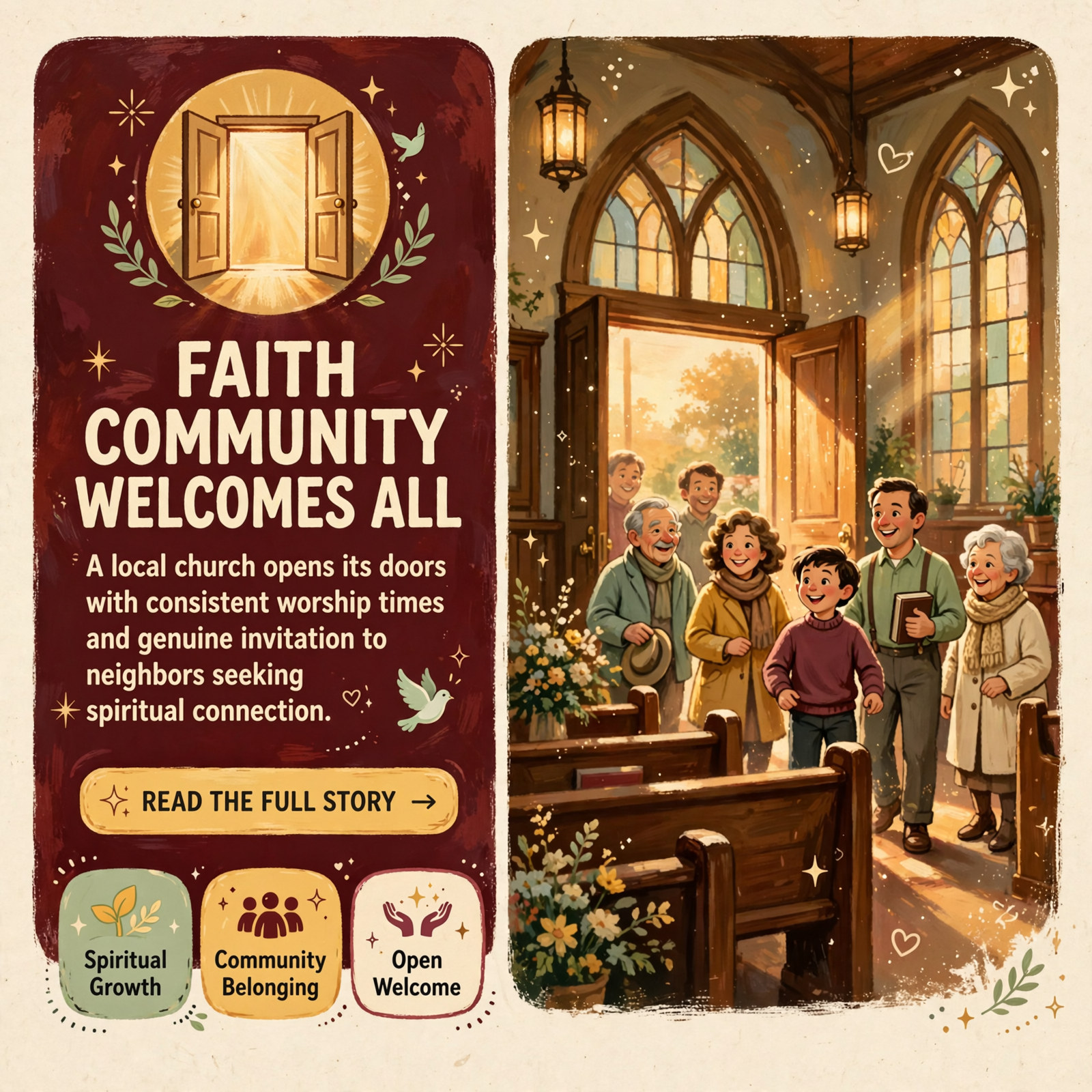Featured image for "🙏 Mount Calvary Missionary Baptist Church Welcomes Community to Regular Worship Services in Whitwell"