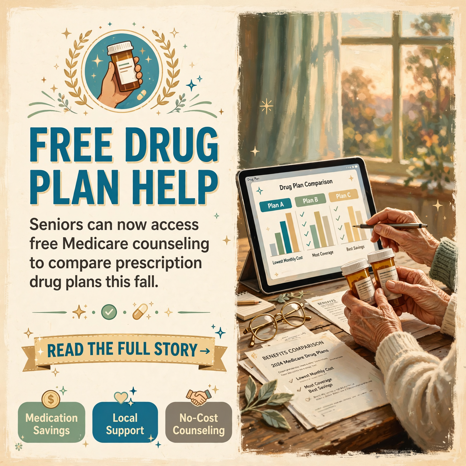 Featured image for "💊 Free Medicare Drug Plan Help Coming to Van Buren County and Pickett County"