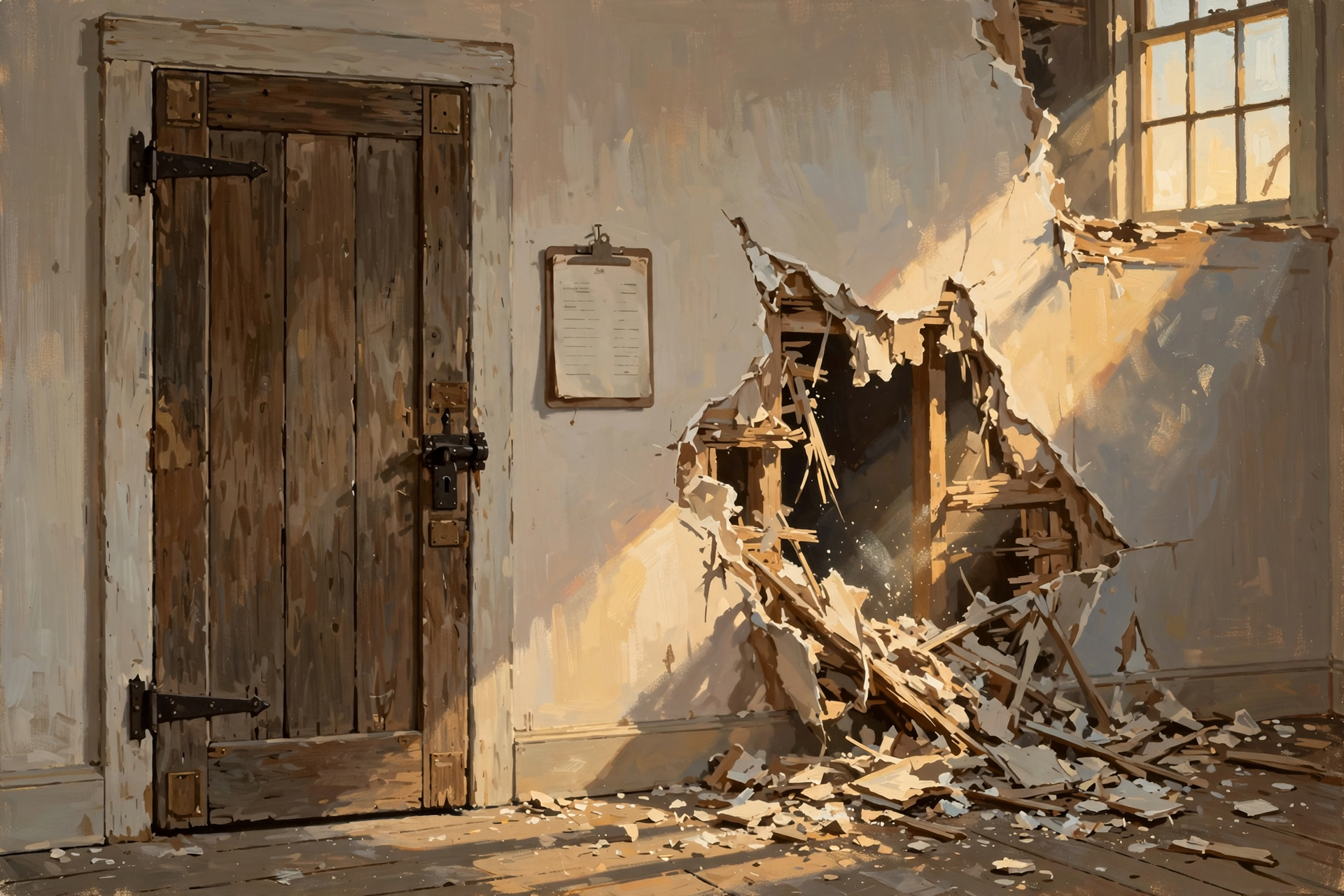 Illustration for πͺ Connections Need Doors, Not Holes in the Wall