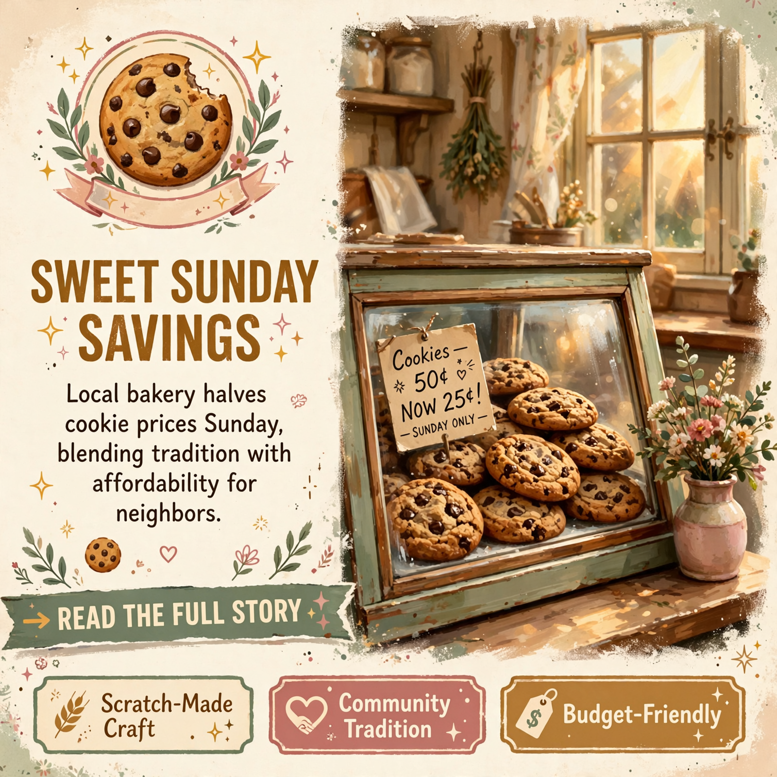 🍪 Half-Price Cookie Sale at Just Frosted – Sunday Treat for Church Day — Featured Image Featured image for "🍪 Half-Price Cookie Sale at Just Frosted - Sunday Treat for Church Day"