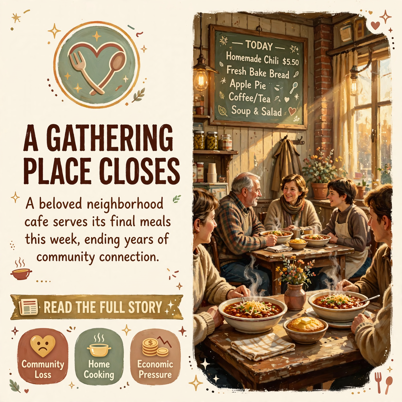 Featured image for "🍽️ HOMEmade Cafe Closes Its Doors After Final Week of Service"