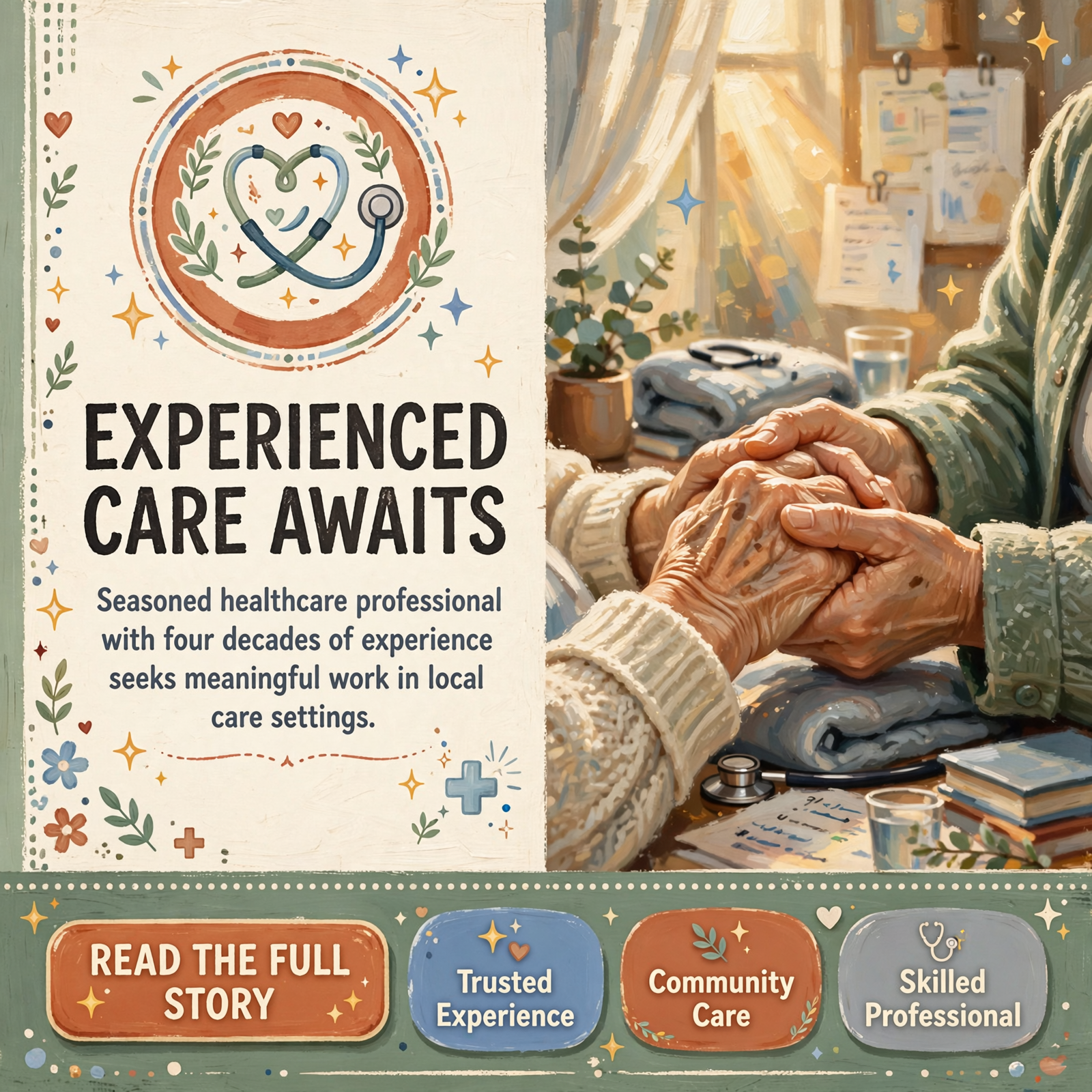 Featured image for "🏥 Experienced Caregiver Seeking Full or Part-Time Position in the Community"