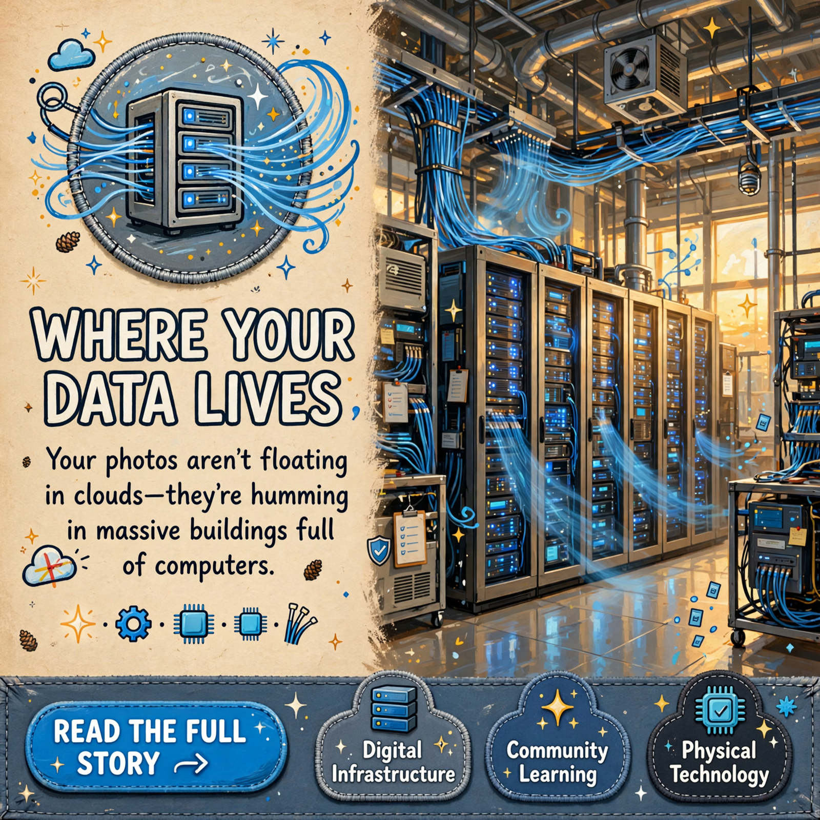 Featured image for "What Is a Data Center—and What Does It Actually Do?"