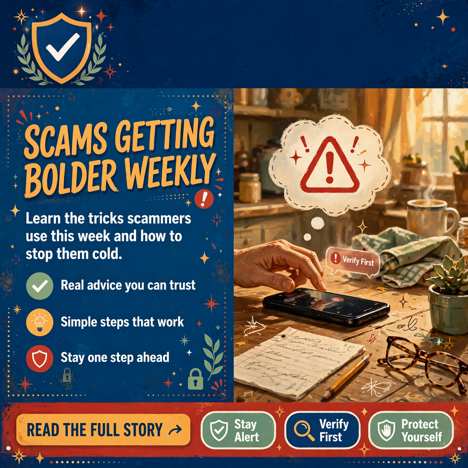 Featured image for "🚨 Fake Deputies, Medicare Look-Alikes and Gift Card Tricks: Your Scam Watch for This Week"