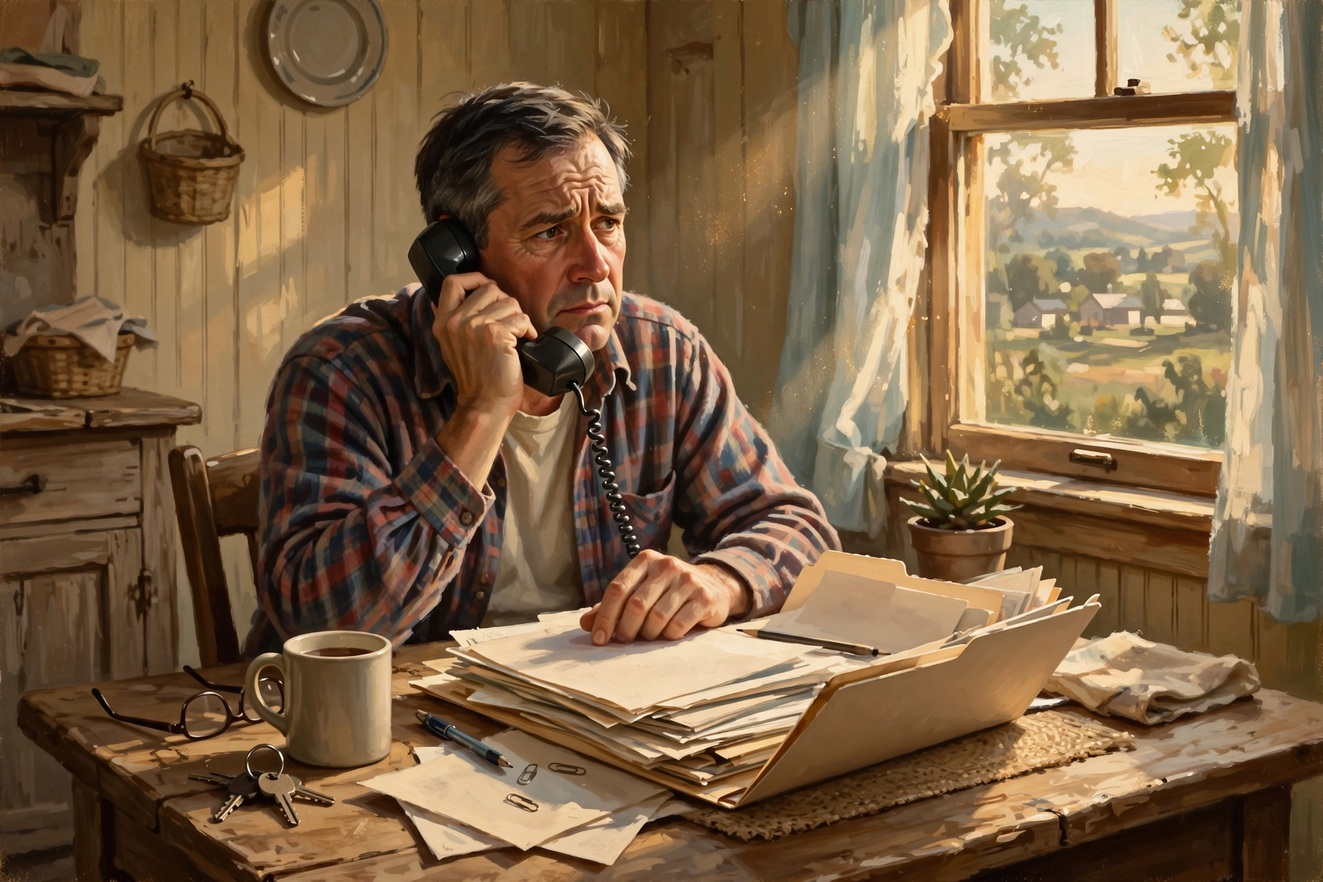 Illustration for 🕊️ A Call That Says You Owe the Funeral Home