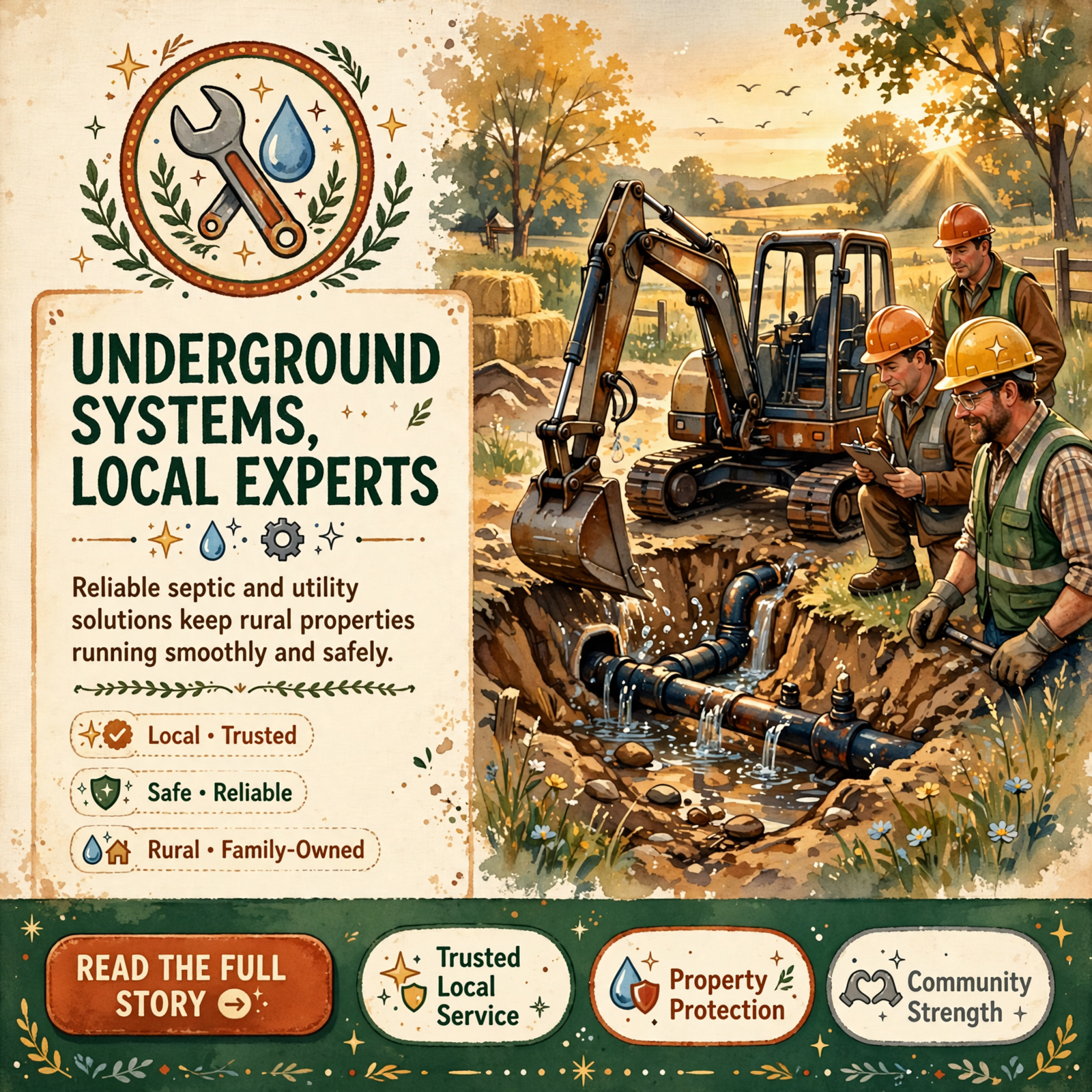 Featured image for "🔧 Skylers Septic Service & Underground Utilities Offers Reliable Local Solutions"