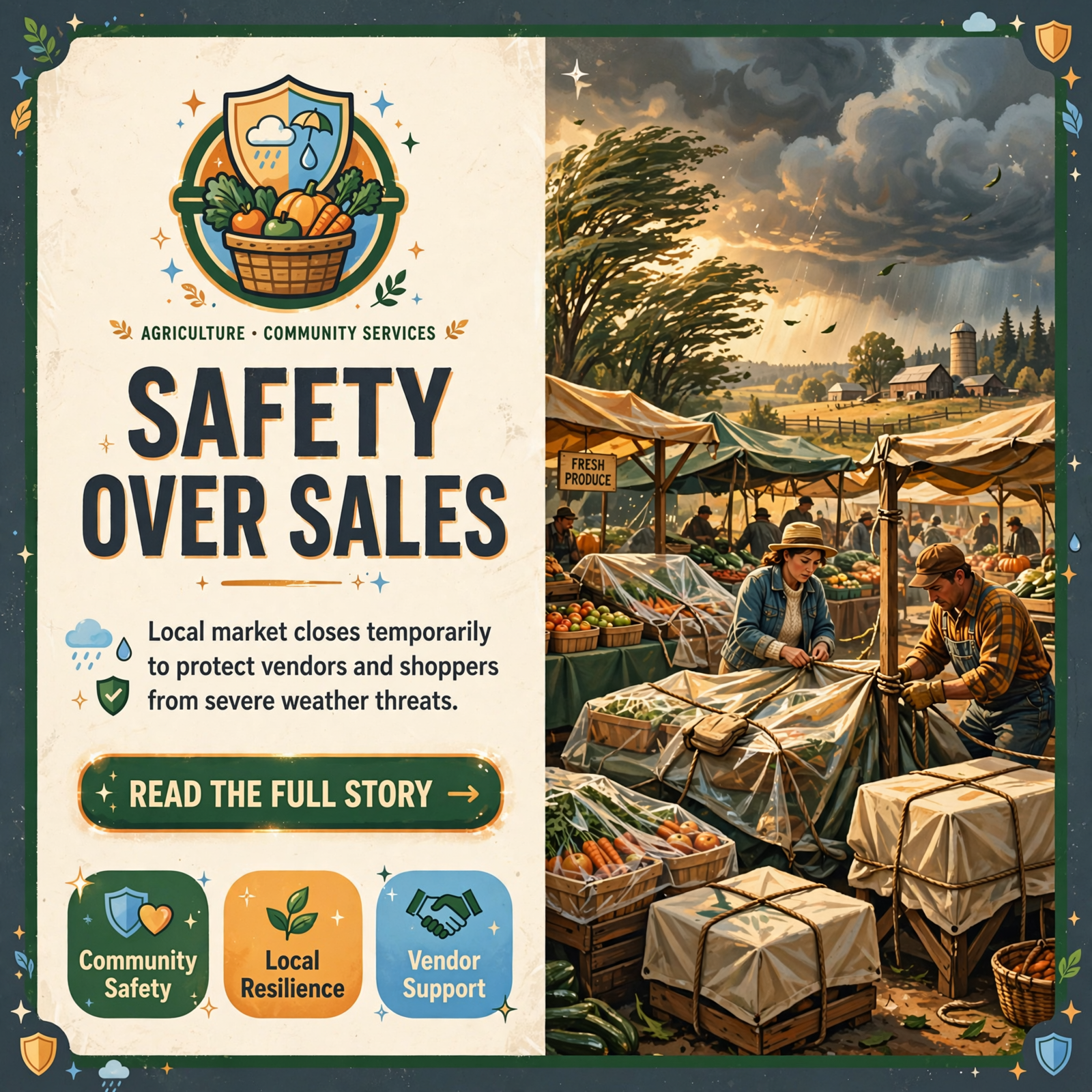 🌪️ Dunlap Farmers Market Cancels This Week Due to Hurricane Threat — Featured Image Featured image for "🌪️ Dunlap Farmers Market Cancels This Week Due to Hurricane Threat"