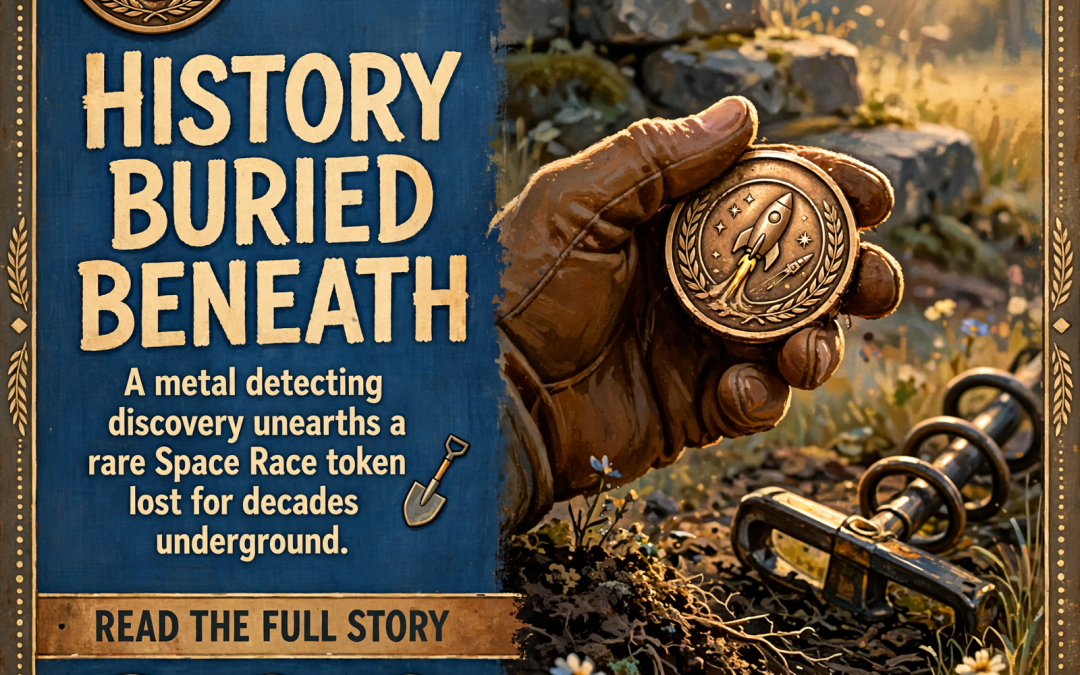🪙 Metal Detecting Unearths Space Race History in Chattanooga