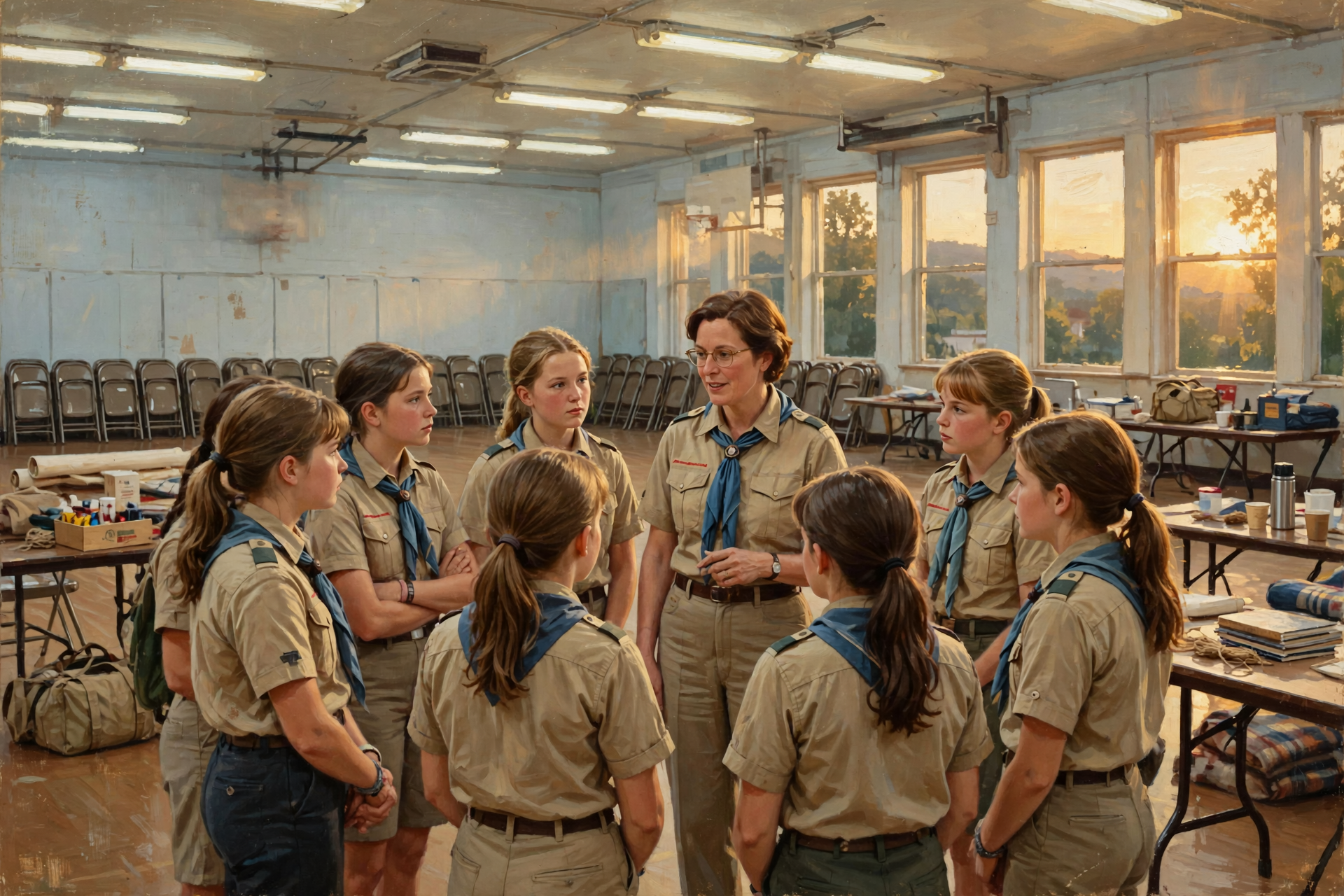 Illustration for 🏕️ Scouts Monday Path — Troop 888 / 88; Younger Grades Call Ahead