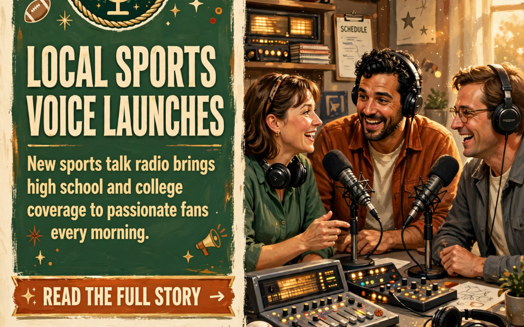 🏈 Sequatchie Sports Network Goes Live on Countryroads 93.3 – Local Sports Talk Launches