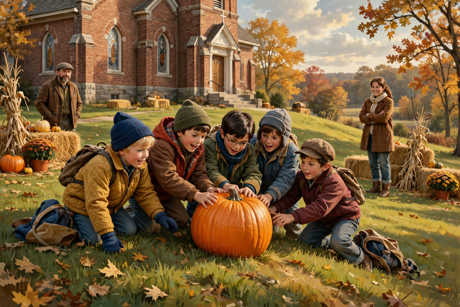 Illustration for 🎃 Great Pumpkin Festival Oct. 24 at Dunlap UMC