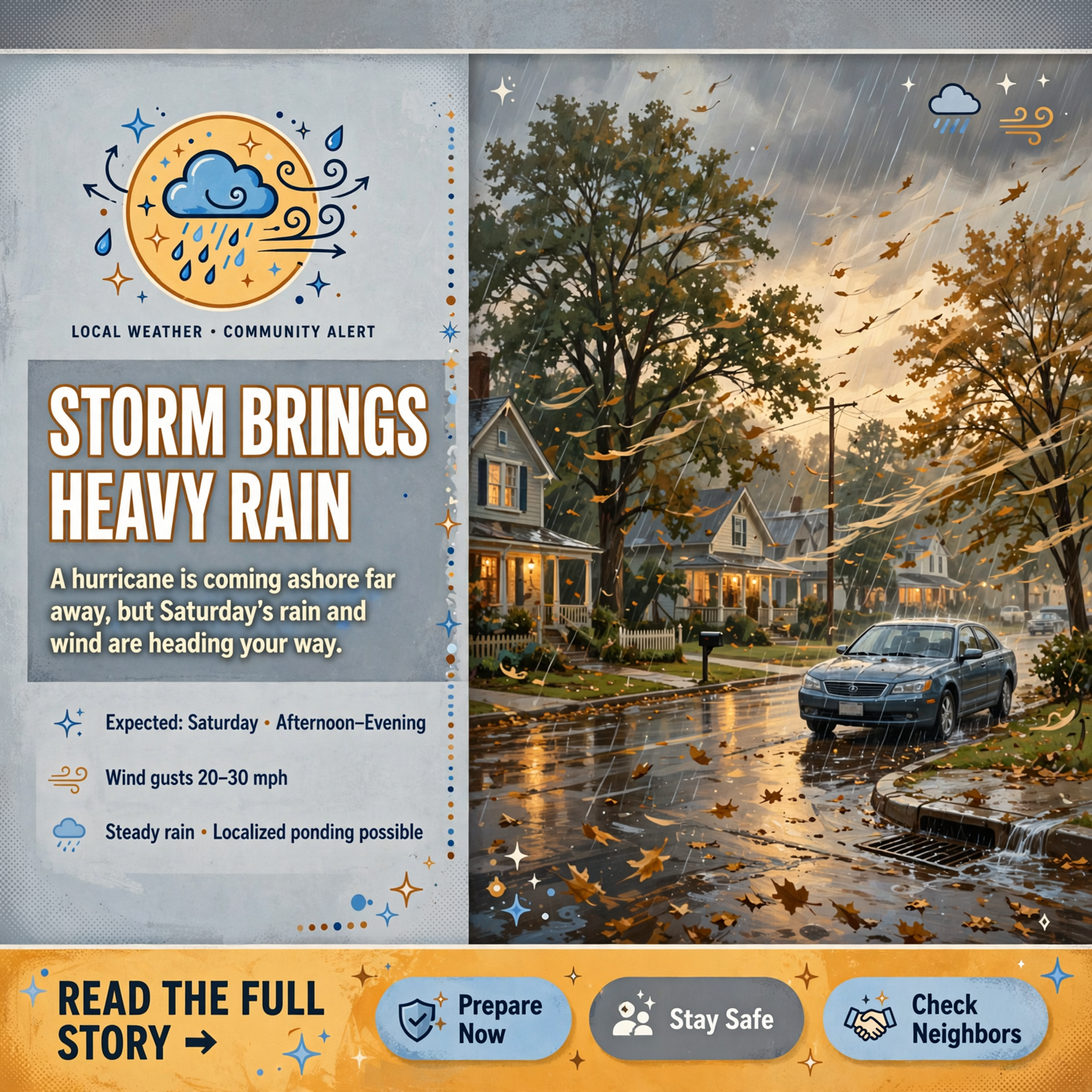 Featured image for "🌊 A Flood Watch Is Up, and Isaias Is a Hurricane Now: Your Weather & Outdoors Ahead"