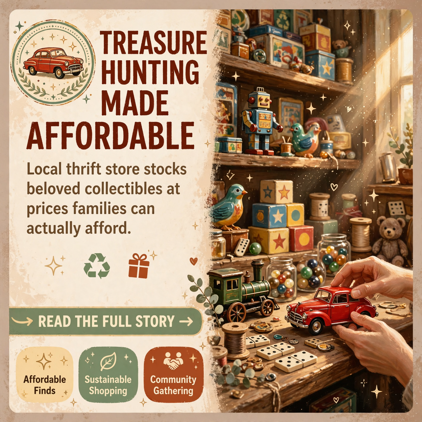 ๐๏ธ Vintage Finds at CWC Thrift Store in Whitwell – Mater Toy Now Available โ Featured Image Featured image for "๐๏ธ Vintage Finds at CWC Thrift Store in Whitwell - Mater Toy Now Available"