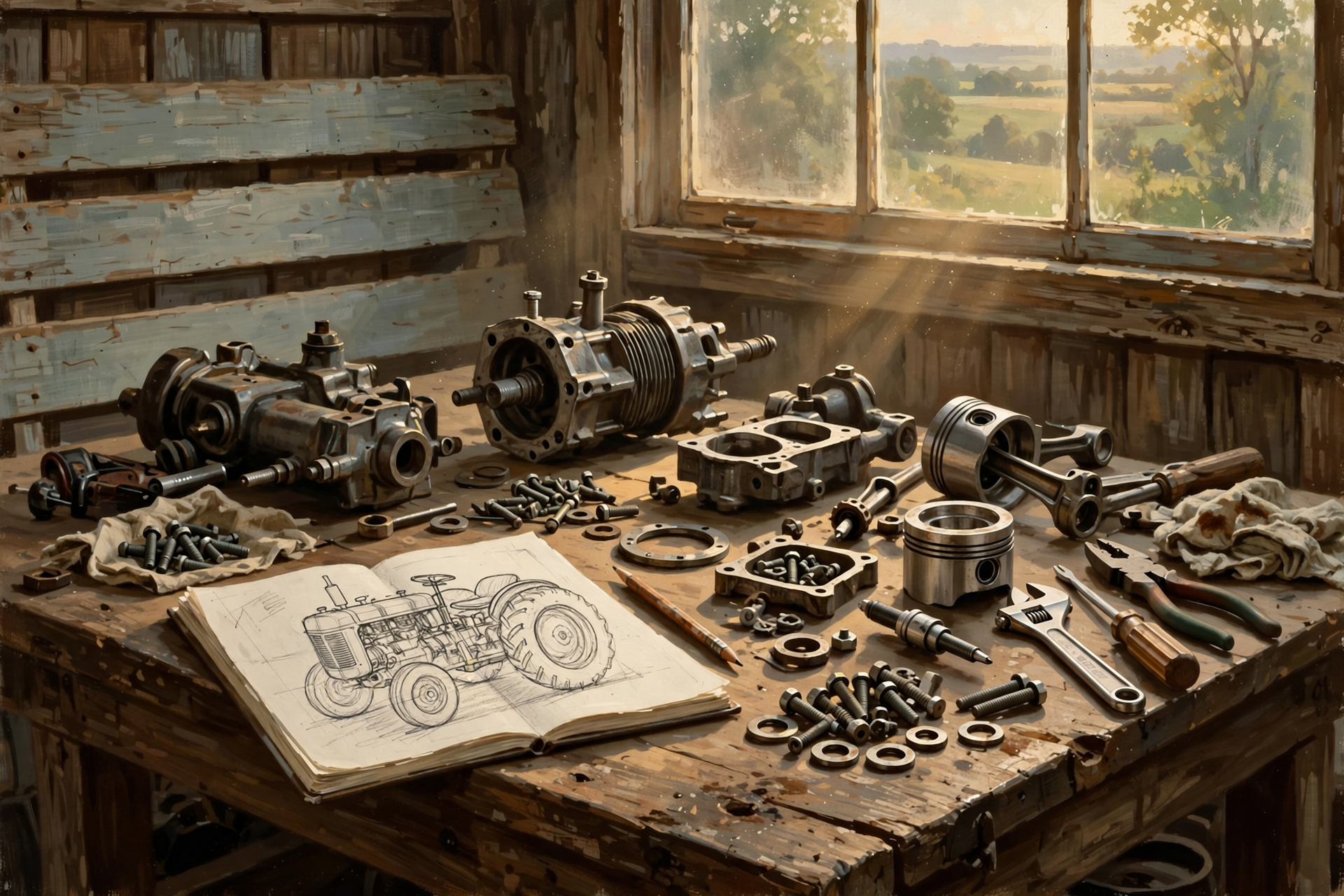 Illustration for πΎ Backups: Because Occasionally the Tractor Does End Up in Pieces