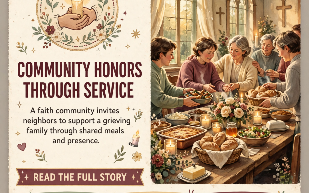 🙏 Community Gathers to Honor William Cunningham – Volunteers Needed for October 19th Service