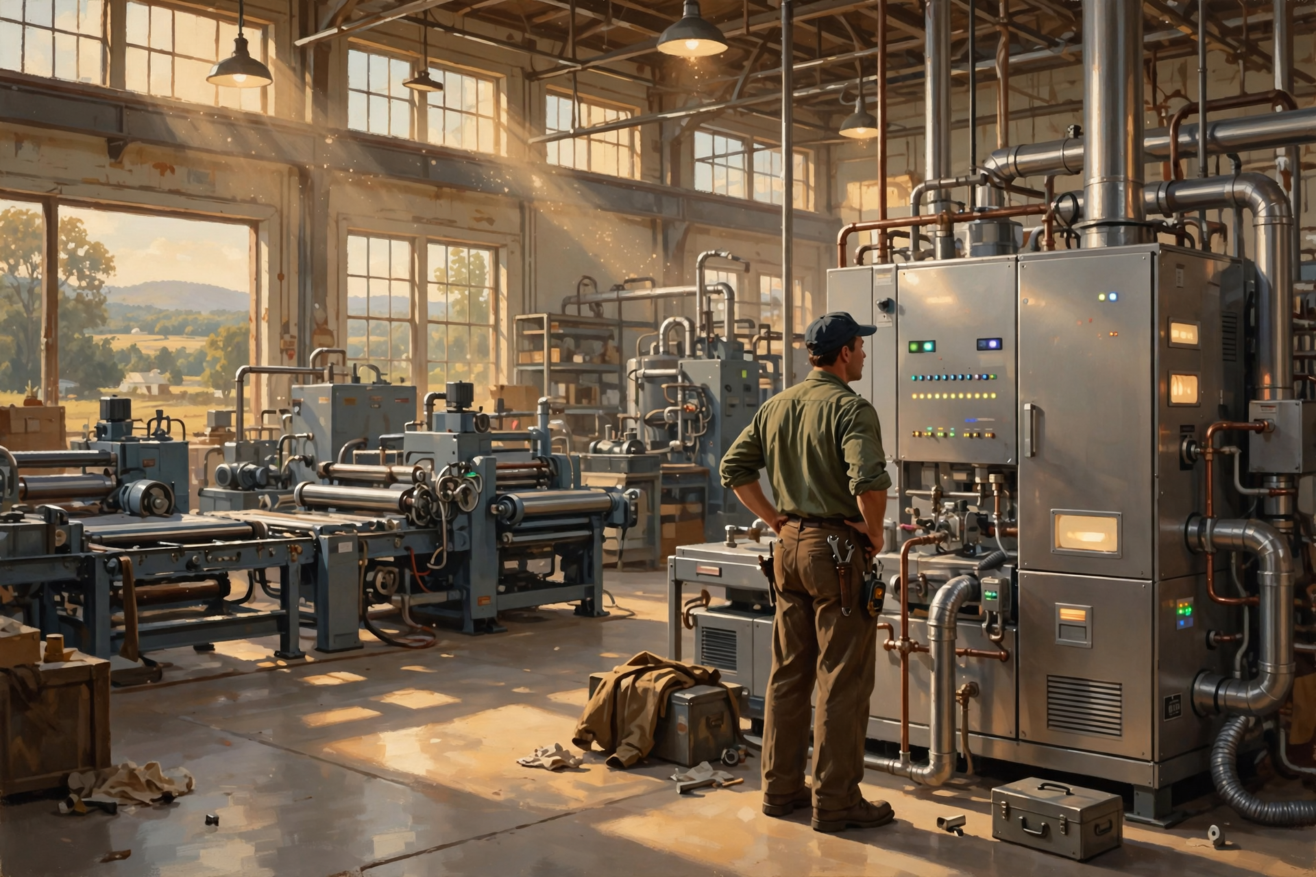 Illustration for There Is Another Side: AI Might Help Save Energy Too