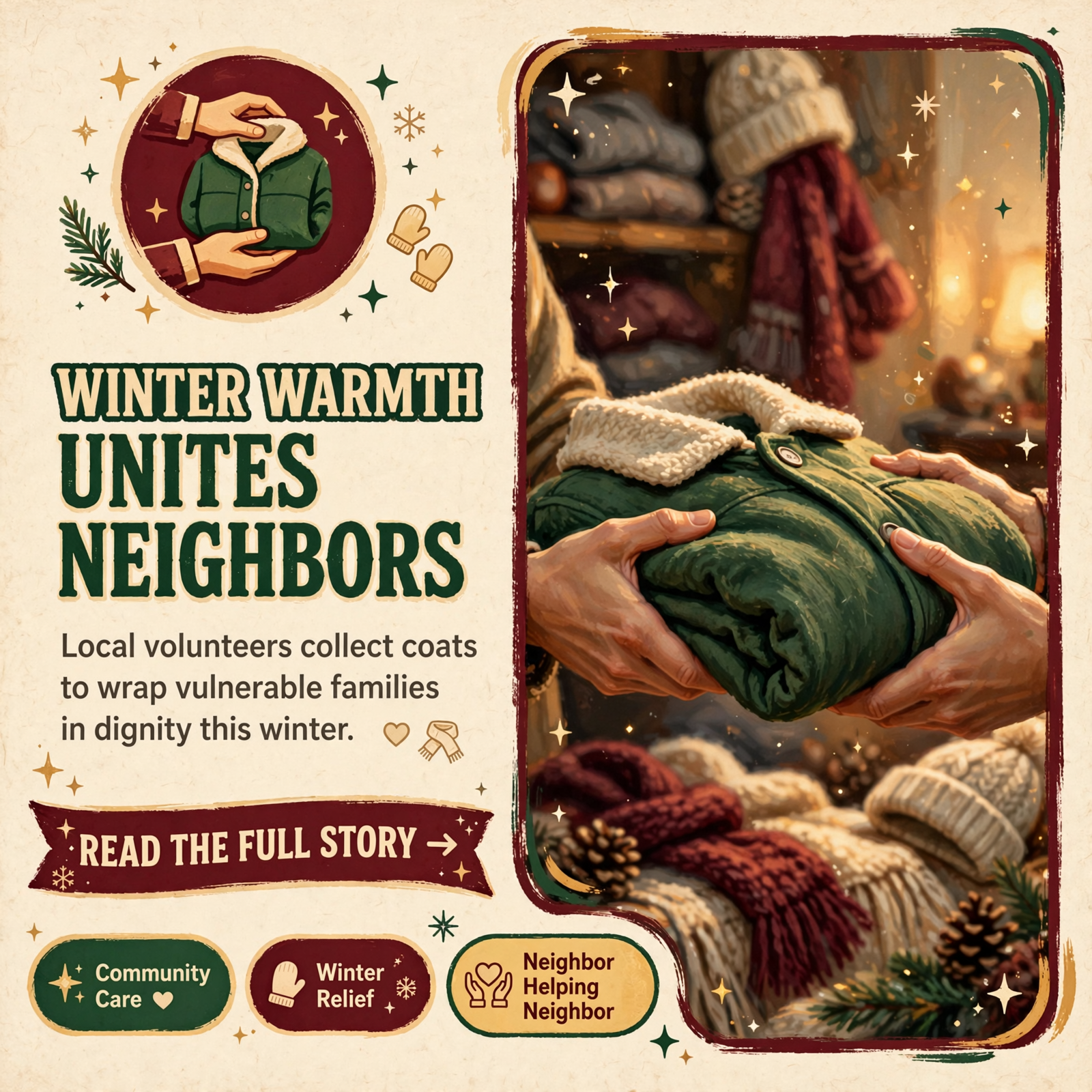 Featured image for "🧥 McMinnville Community Rallies for "Coats of the Community" Drive This November"