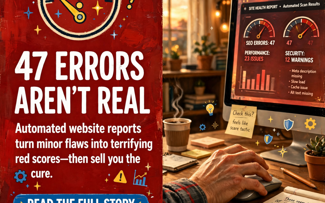 🚨 “Your Website Has 47 Critical SEO Errors.” Does It Really?