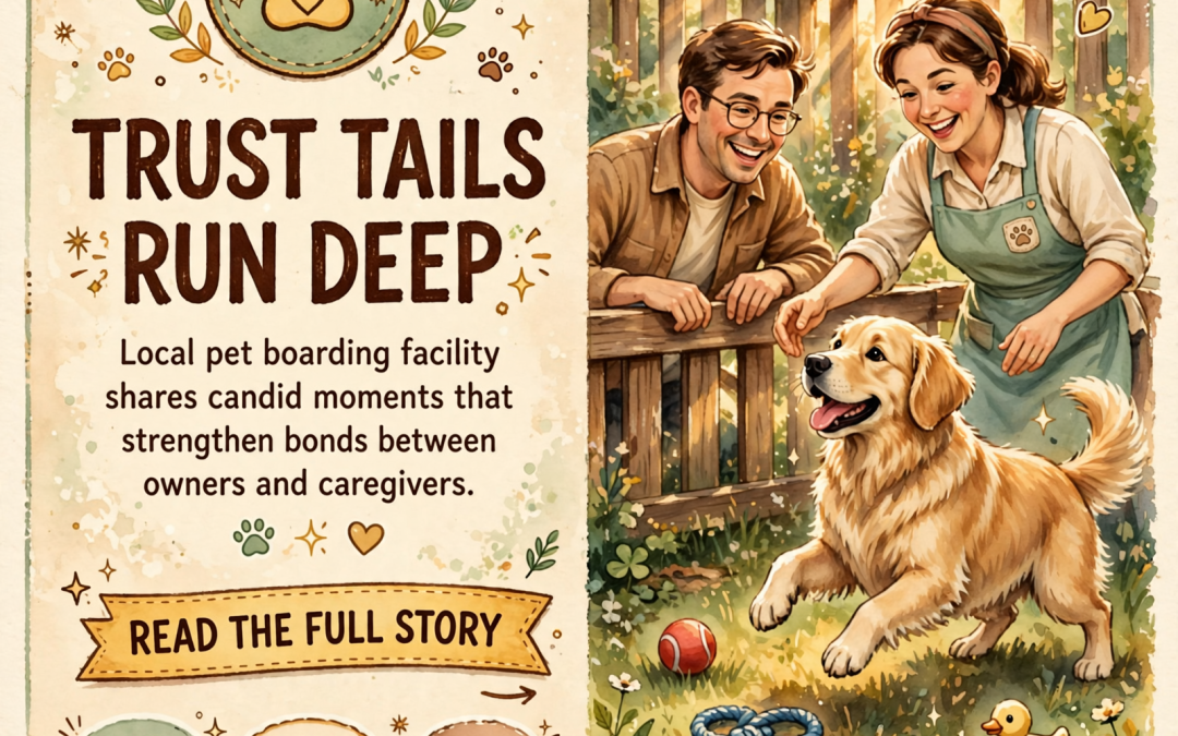 🐕 Dog Boarding Facility Shares a Moment with Valley Pet Owners