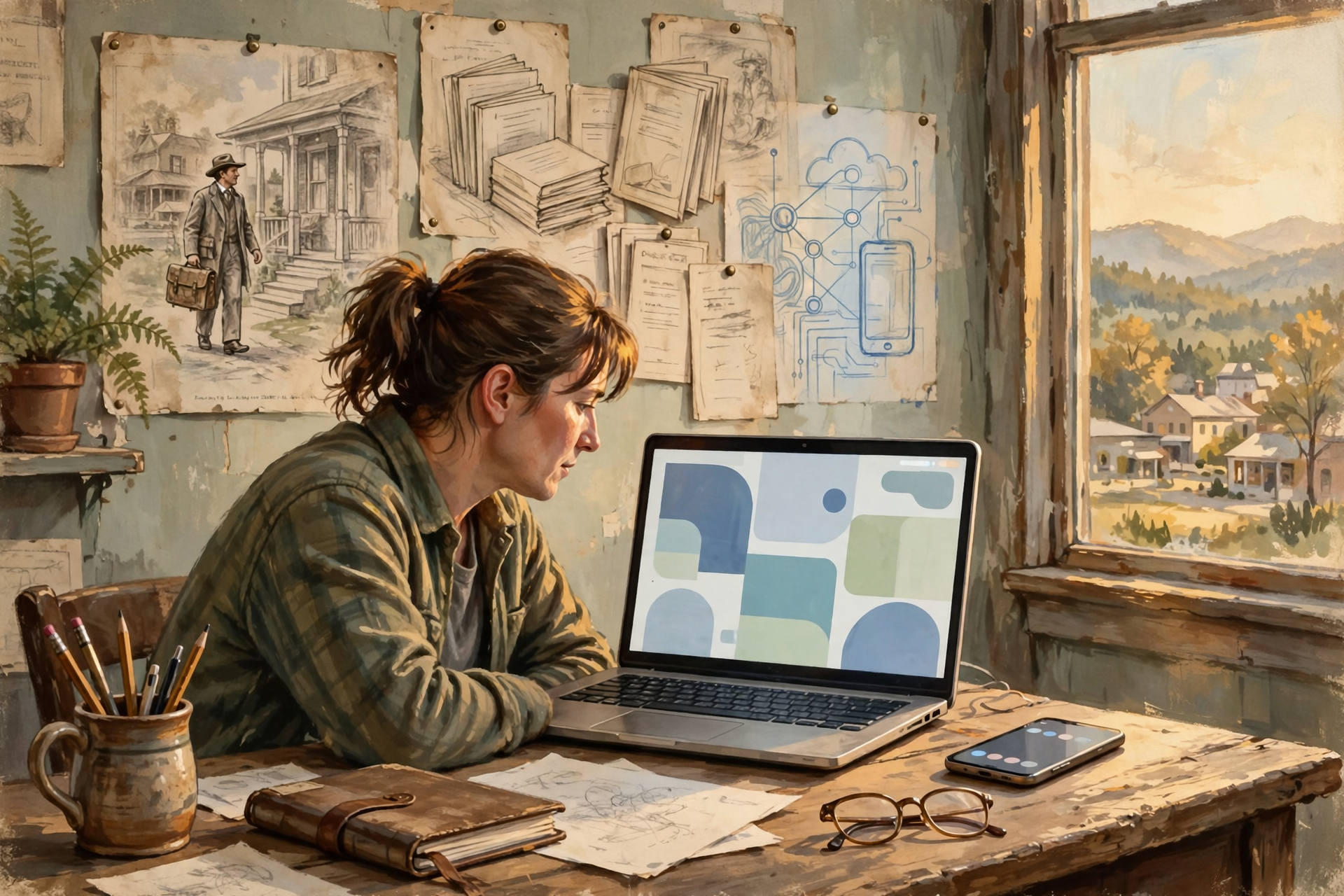 Illustration for Technology Keeps Moving the Boundary Between Marketing and Sales