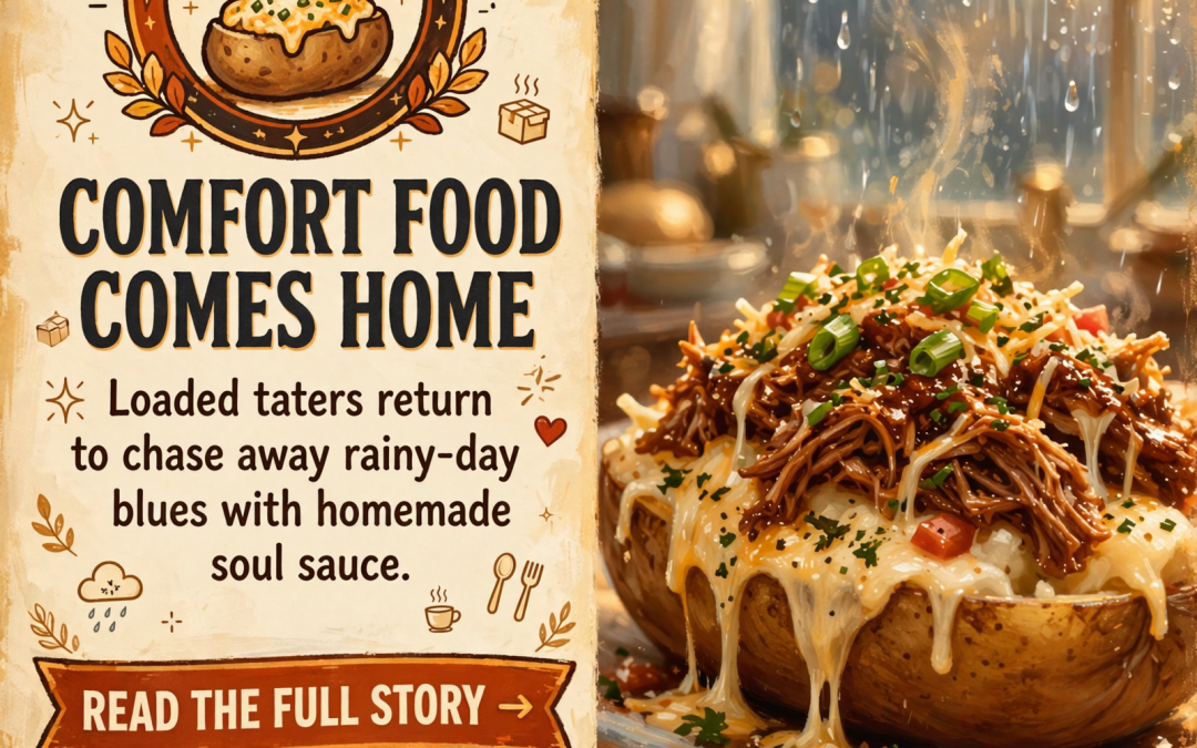 🥔 Fix’nz 4 The Soul Brings Back Loaded Taters – A Rainy-Day Comfort Food Favorite