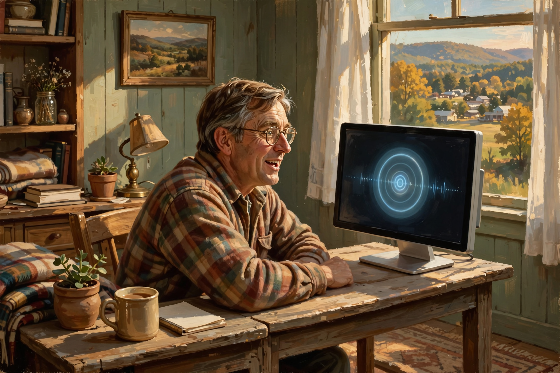 Illustration for For Once, the Computer Is Learning Our Language
