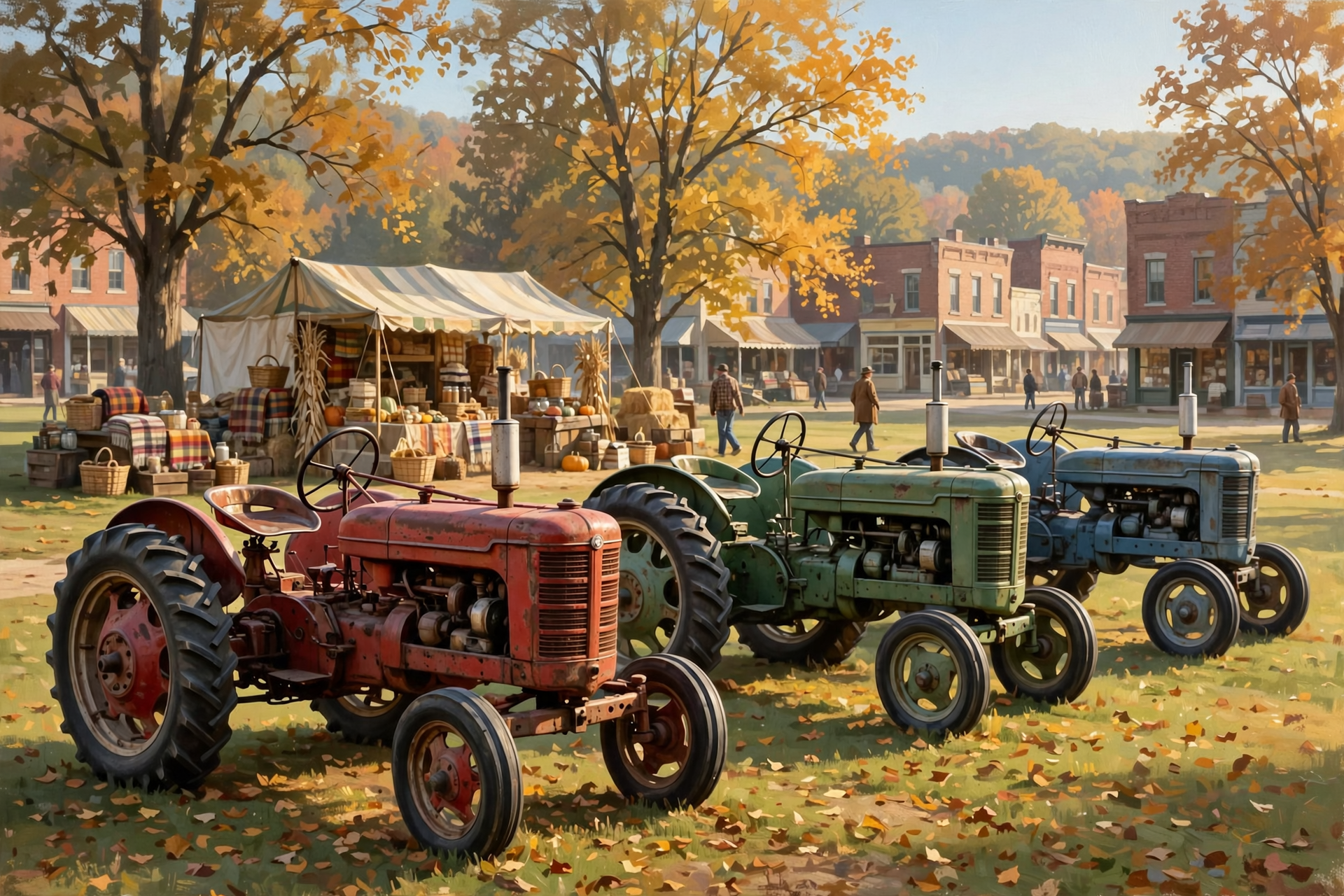 Illustration for 🚜 Free Next Weekend: Days of Yesteryear Antique Tractor Show