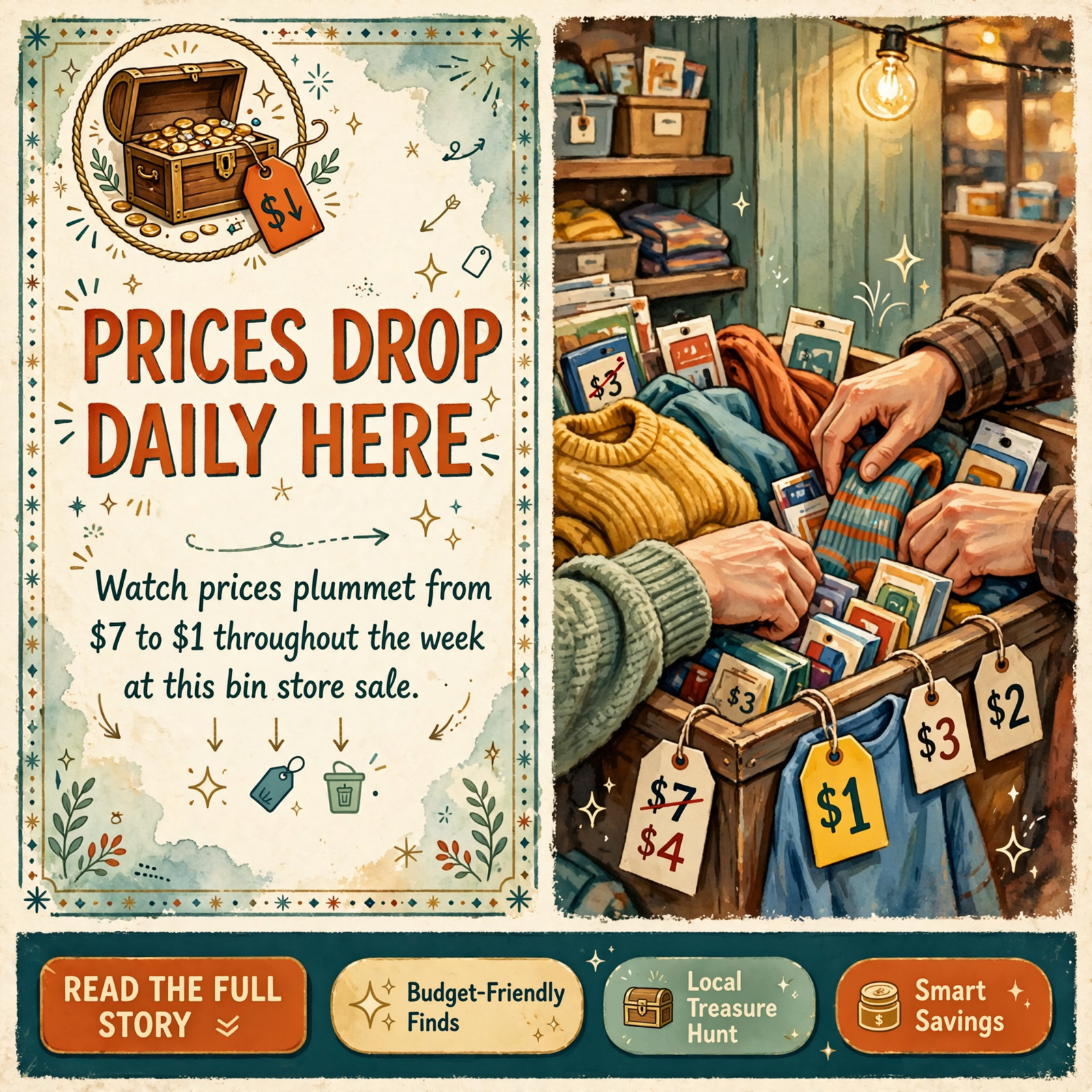 Featured image for "🛍️ Prime Treasures in Dayton Launches Week-Long Sliding Discount Sale"