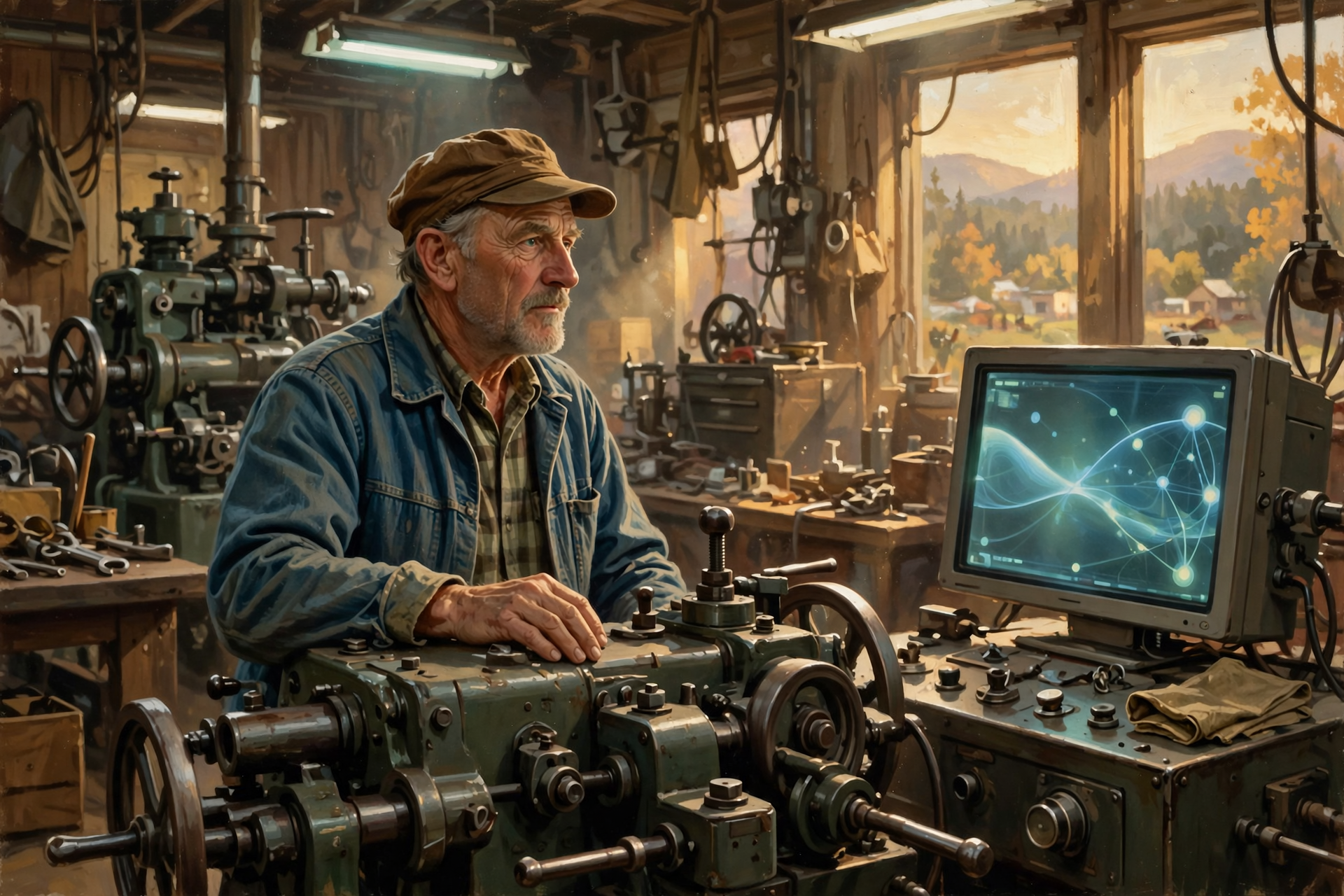 Illustration for The Person With the Most Knowledge May Become a Better Manager of Machines