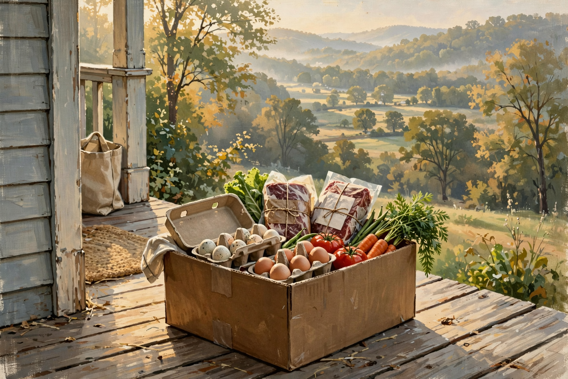 Illustration for 🚜 Farm Food Without the Drive: Sequatchie Cove Farm Delivers to Dunlap