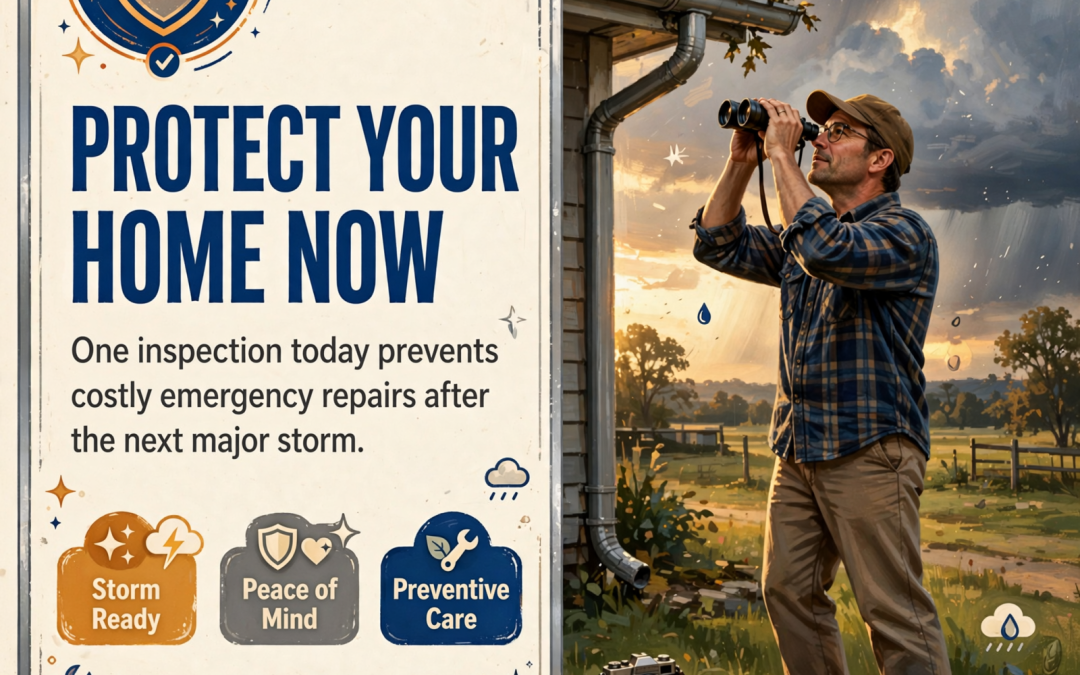 🌧️ Storm Season Prep: What Ooltewah Homeowners Should Check Before High Winds and Heavy Rain Hit
