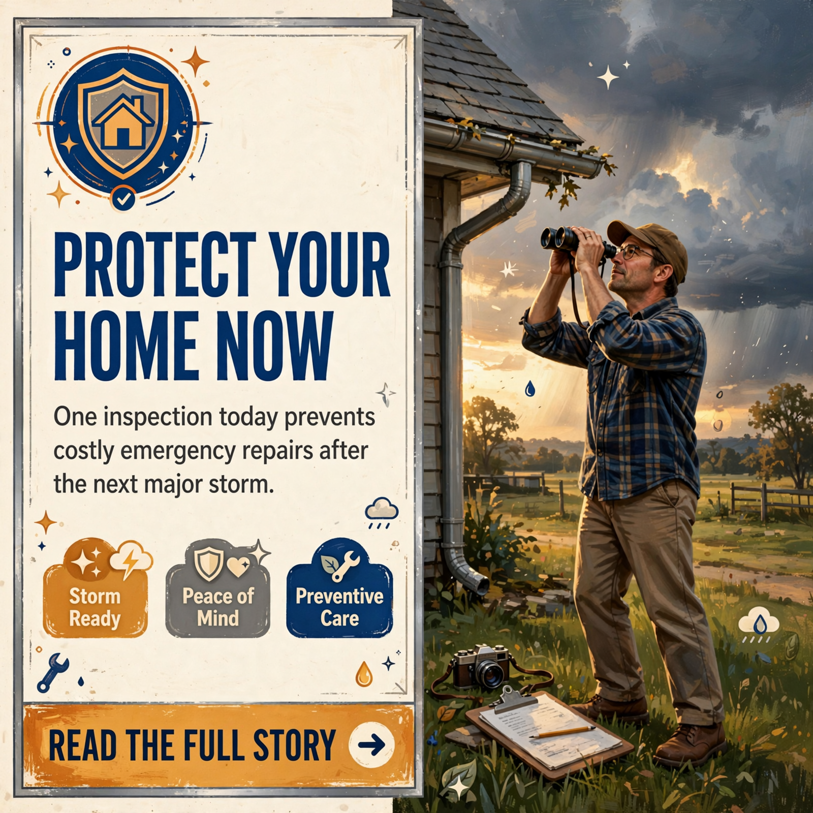 Featured image for "🌧️ Storm Season Prep: What Ooltewah Homeowners Should Check Before High Winds and Heavy Rain Hit"