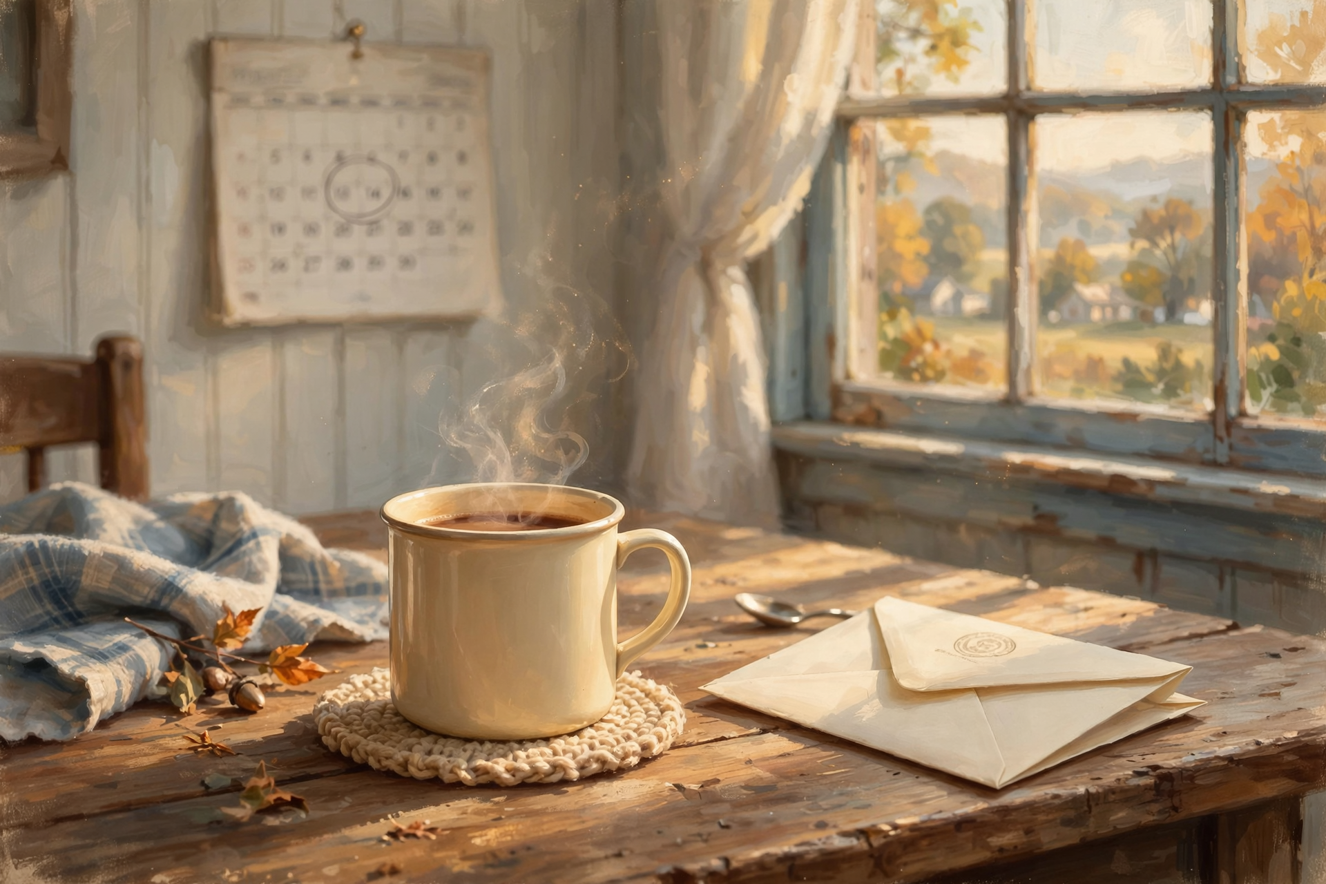 Illustration for ☕ A Good Week to Take Care of Yourself Gently