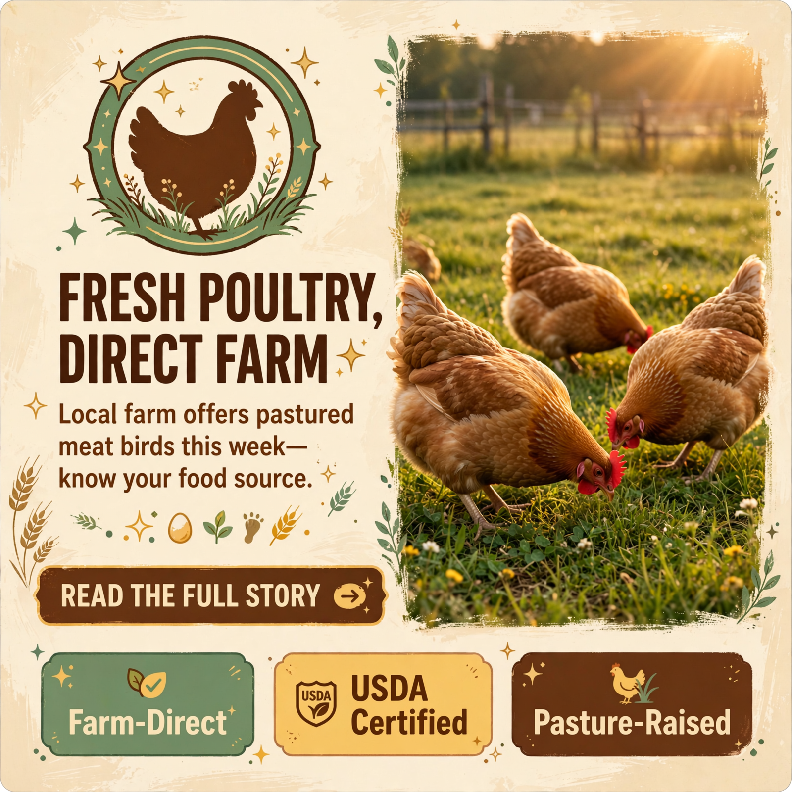 π Pastured Meat Birds Available This Week from Hendon Farm in Graysville β Featured Image Featured image for "π Pastured Meat Birds Available This Week from Hendon Farm in Graysville"