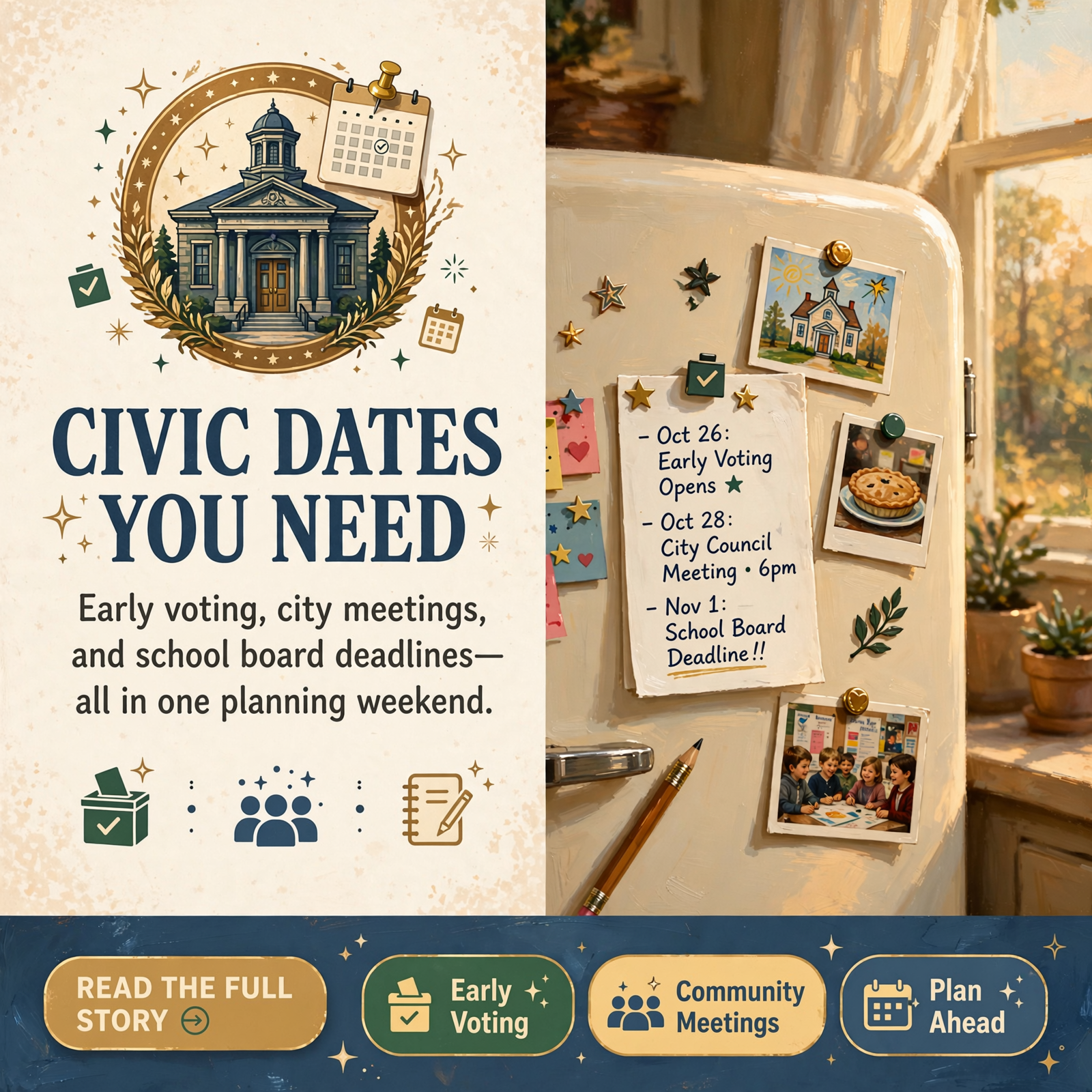 Featured image for "🏛️ Courthouse Corner: Bledsoe Posts Early-Voting Hours, Marion's Meeting Calendar Fills the Next Two Weeks, and Hamilton Seeks a School…