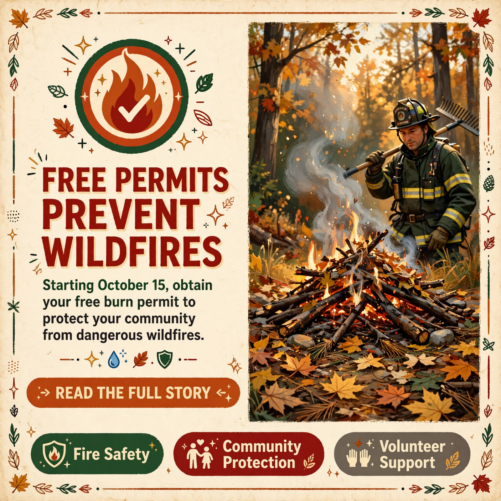Featured image for "🔥 Free Burn Permits Required in Tennessee Starting October 15"