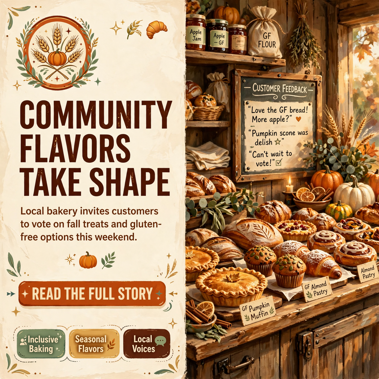 ๐ Viola Valley Bakery & Goods Farmstand Seeks Customer Input on Fall Flavors and Gluten-Free Options in Morrison โโฆ Featured image for "๐ Viola Valley Bakery & Goods Farmstand Seeks Customer Input on Fall Flavors and Gluten-Free Options in Morrison"