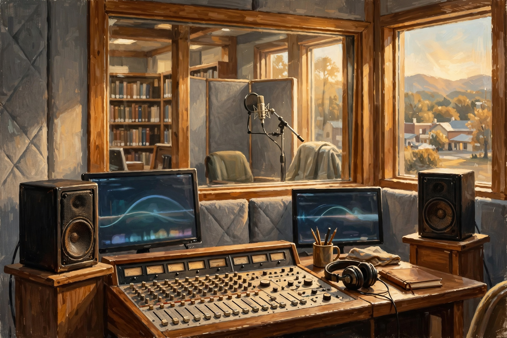 Illustration for 🎙️ Free Record: The Studio (Library Card + Reserve Early)