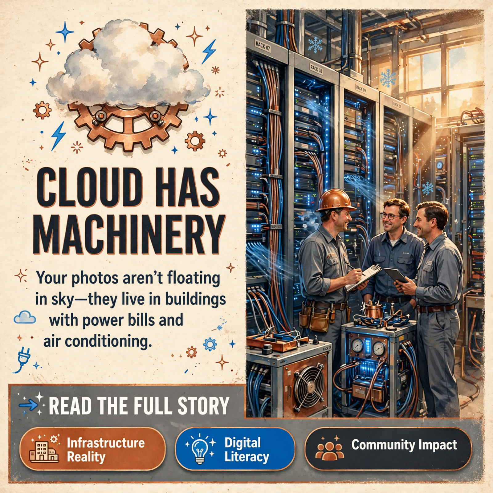 Featured image for "Where Does “The Cloud” Actually Live? Inside Buildings Like These"