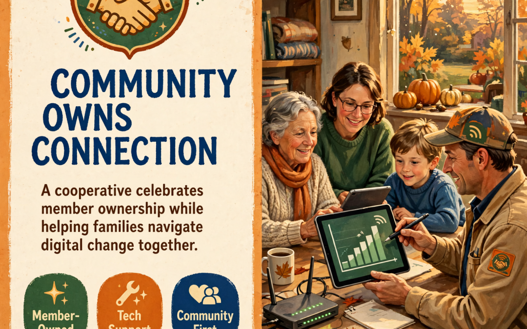 🎃 BTC Fiber Celebrates Cooperative Month with Free Tech Help, Halloween Events & Major TV Service Changes