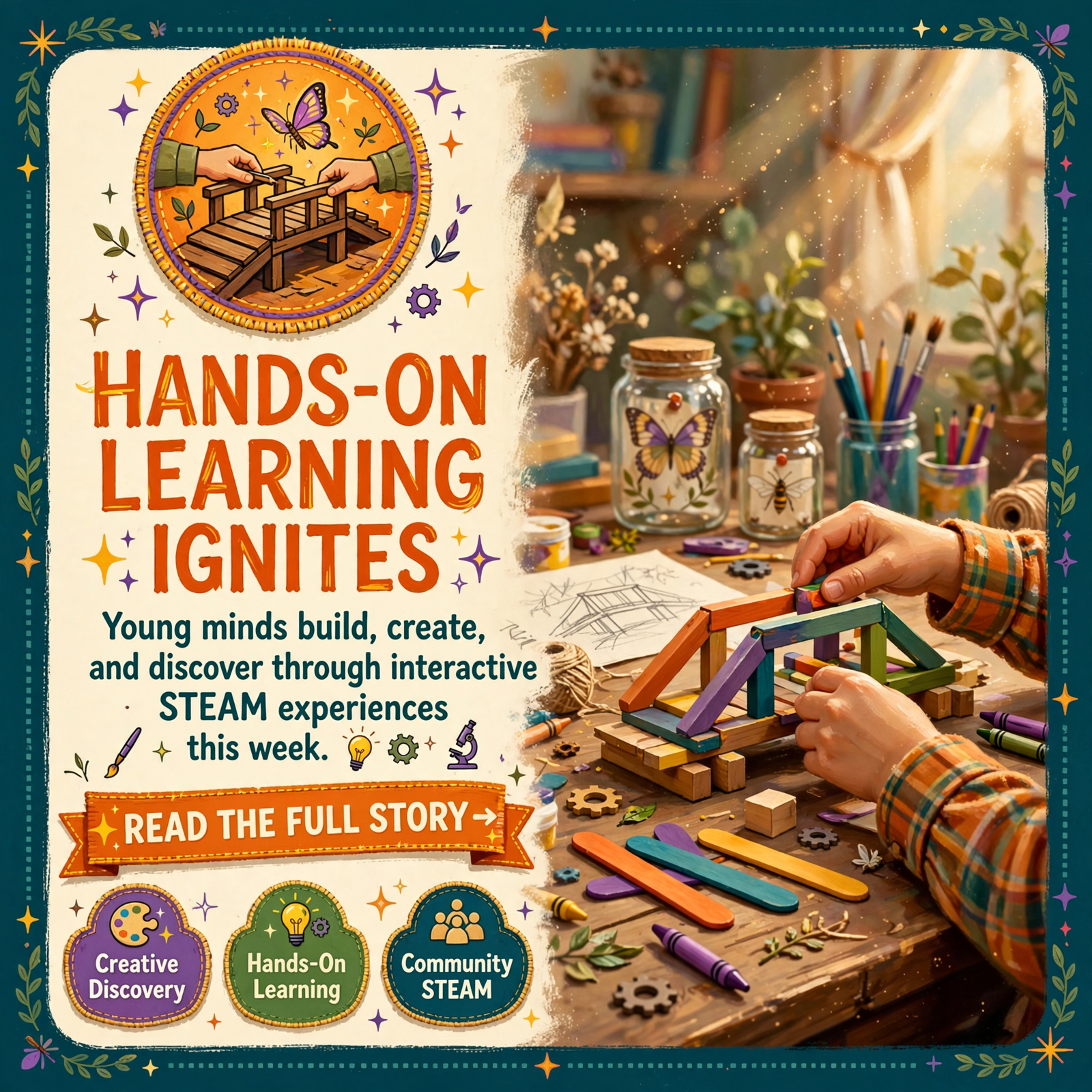 Featured image for "🔬 Creative Discovery Museum Celebrates Tennessee STEAM Festival with Hands-On Learning Week in Chattanooga"