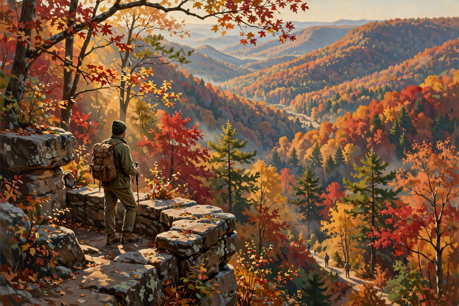Illustration for π₯Ύ Five Miles of Fall Color at Savage Gulf