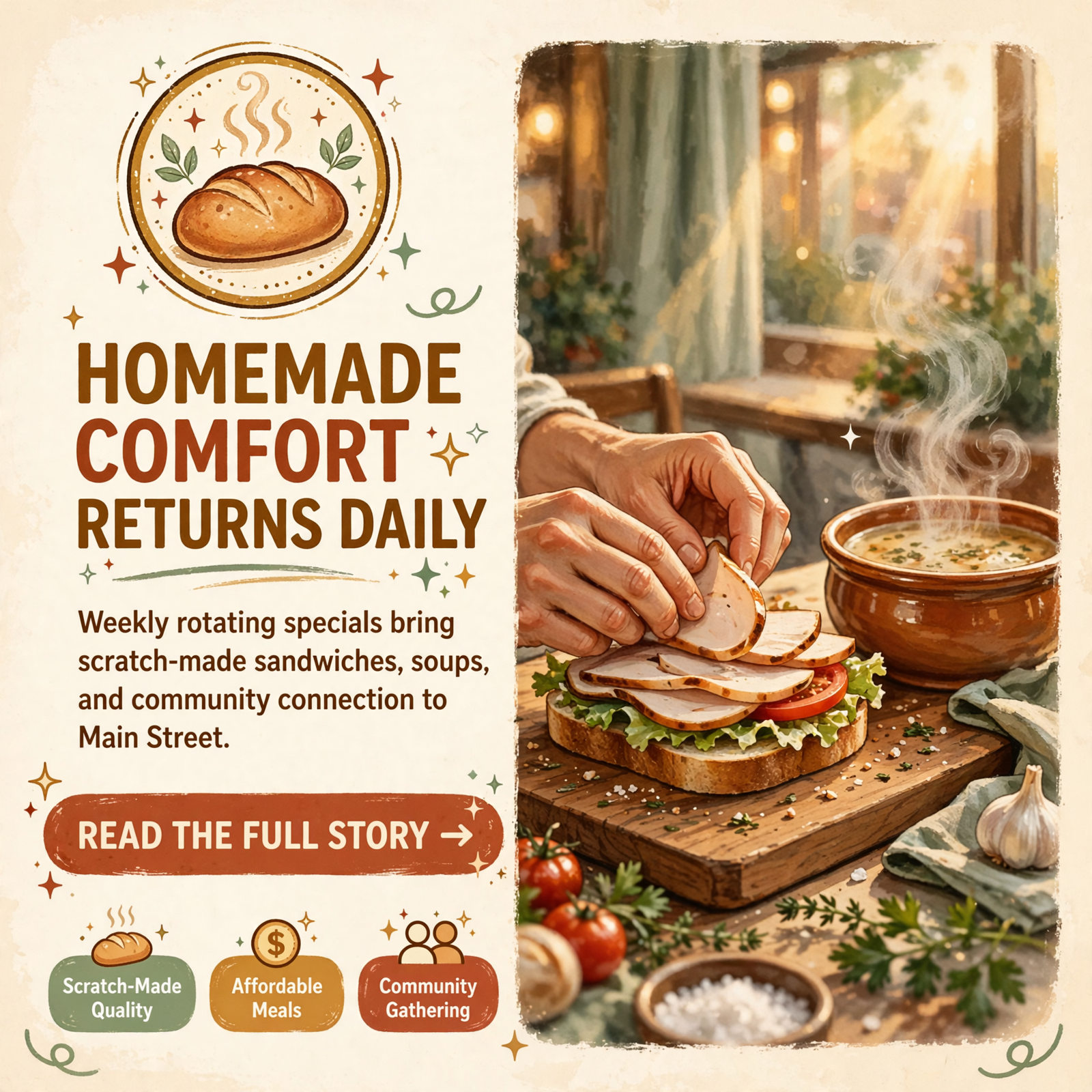 Featured image for "🍞 Miller's Bread Shares Weekly Specials in Pikeville - Homemade Comfort Food Returns"
