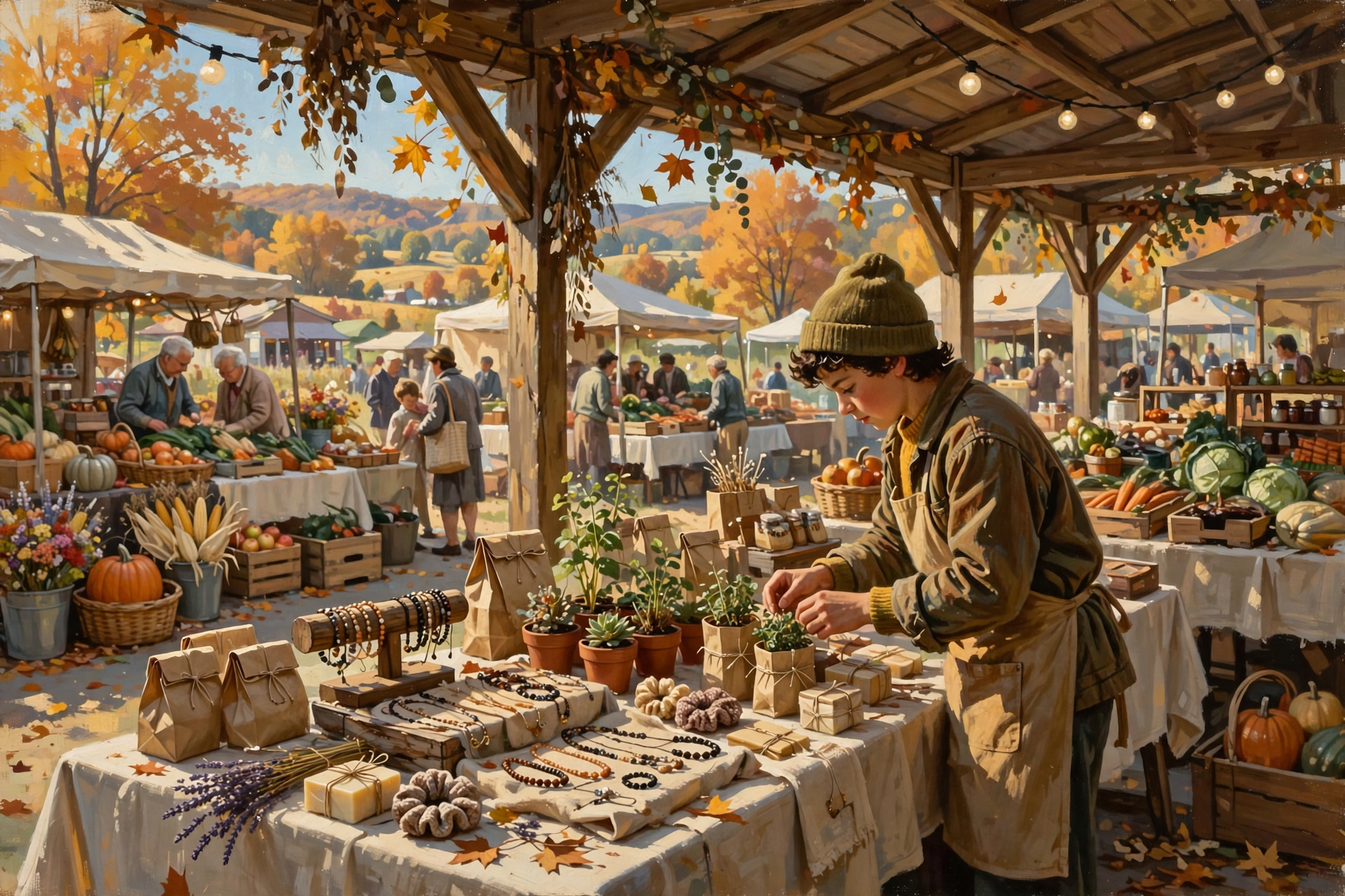 Illustration for 🛒 Market Returns Oct. 17 — Young Entrepreneurs Day Welcomes Youth Vendors