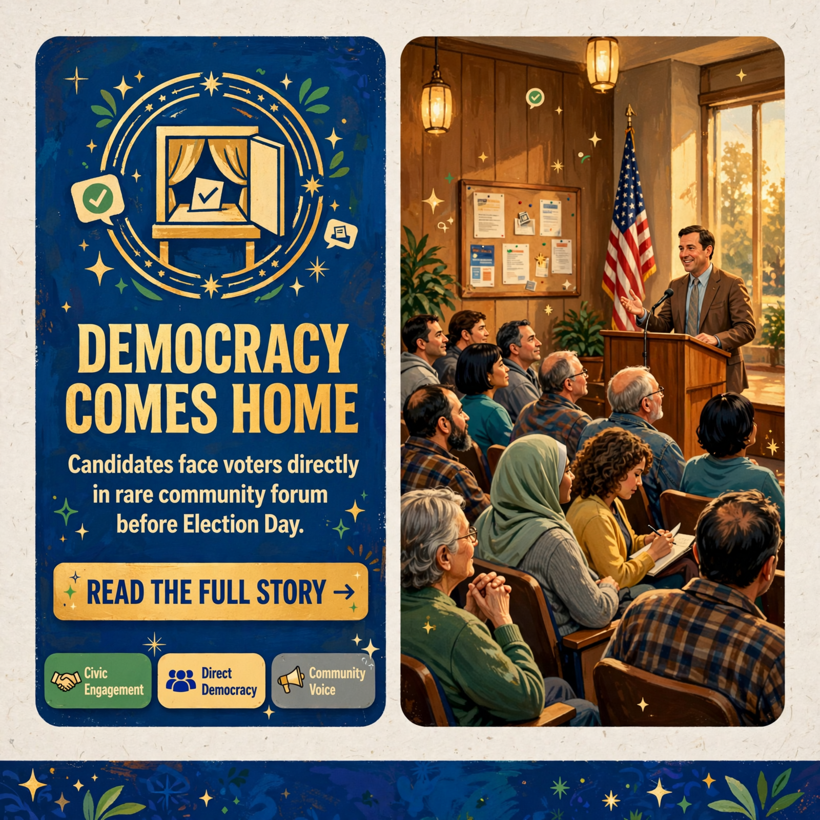 Featured image for "🗳️ McMinnville Community Political Forum Brings Candidates to Voters on October 9"