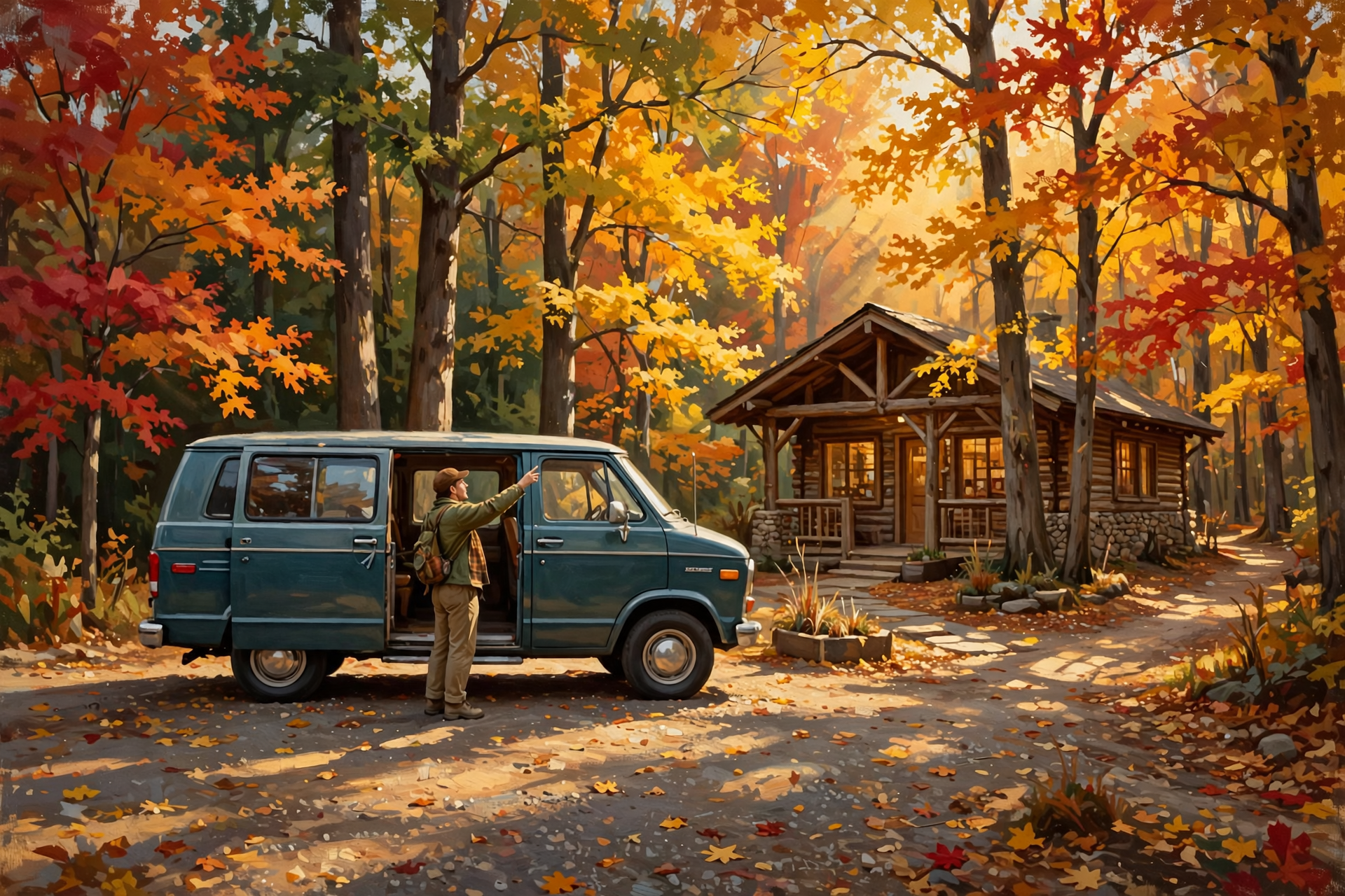 Illustration for 🚐 Sat., Oct. 17: Fall Color Without Every Mile — Van Tour + Road Closure Note